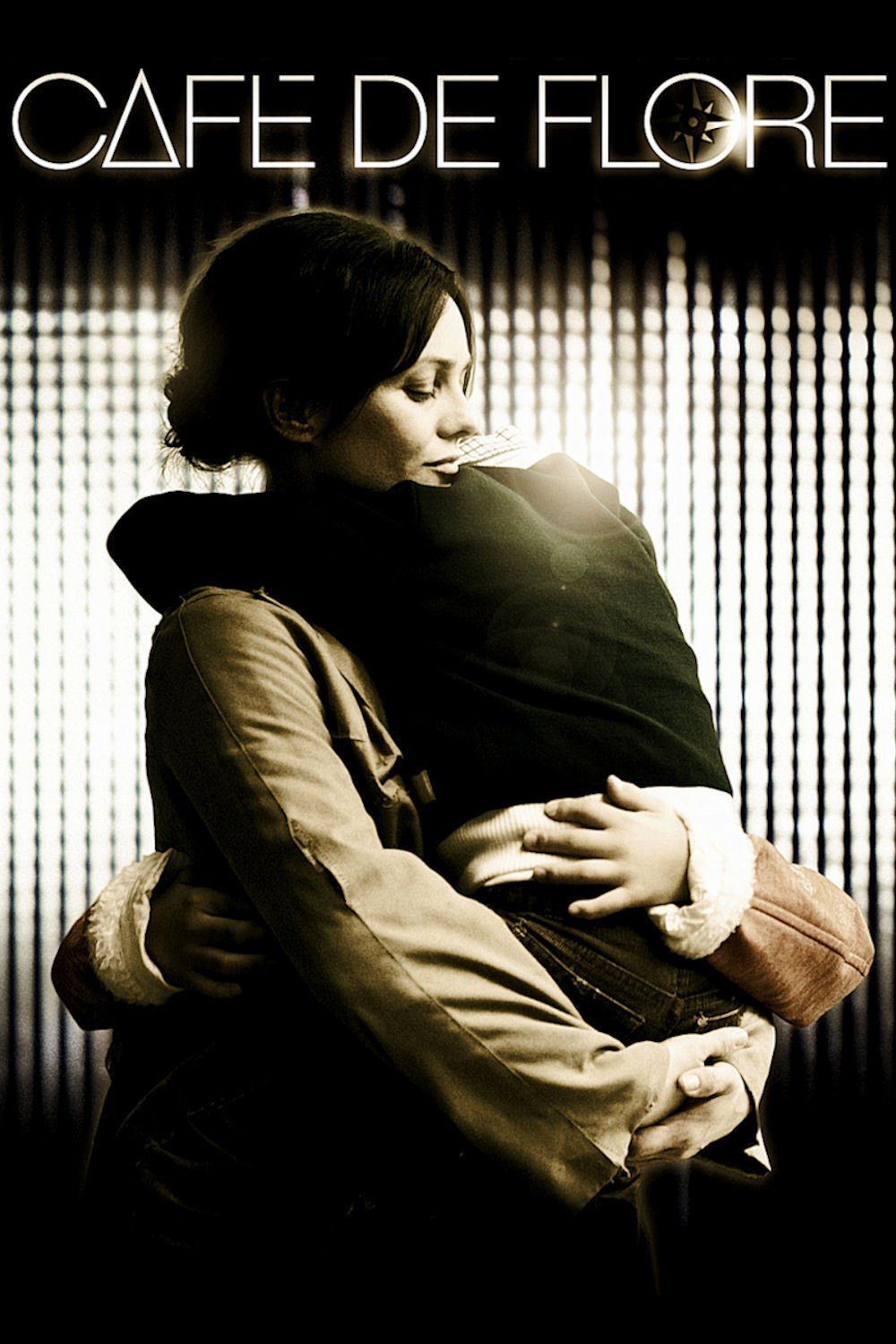 Poster chính thức của phim Phim Tâm Lý, Phim Tình Cảm "Quán Cà Phê De Flore" (Café de Flore - 2011), với sự tham gia của diễn viên Vanessa Paradis và Kevin Parent.