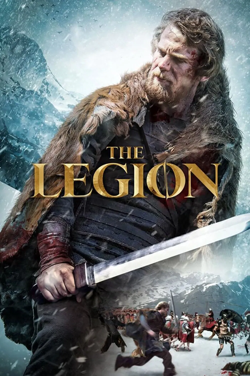Poster chính thức của phim Phim Phiêu Lưu, Phim Lịch Sử "Quân đoàn" (The Legion - 2020), với sự tham gia của diễn viên Mickey Rourke và Bạch Linh.