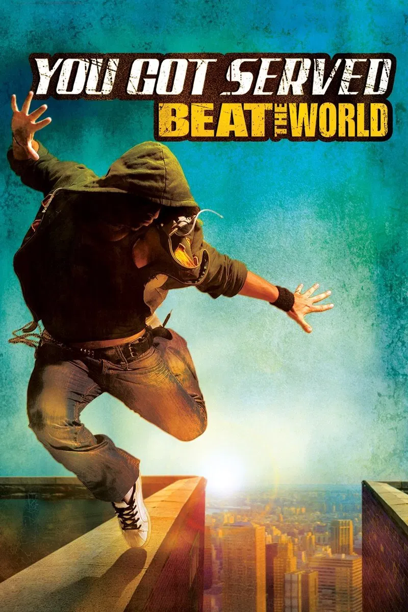 Poster chính thức của phim Phim Ca Nhạc, Phim Tâm Lý "Quán Quân Sàn Nhảy" (Beat the World - 2011), với sự tham gia của diễn viên Tyrone Marshall Brown và Mishael Morgan.