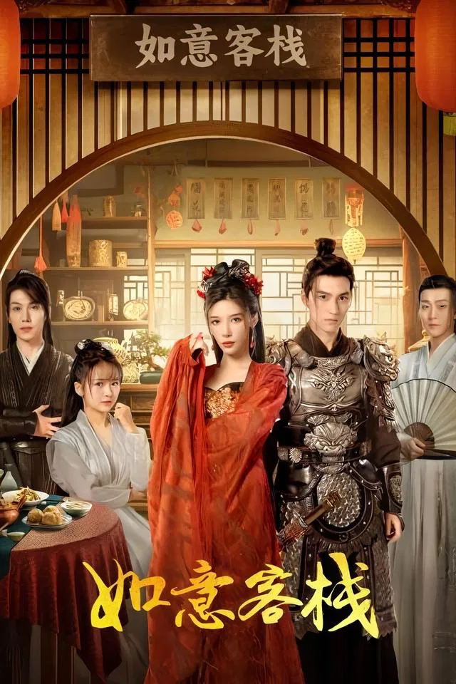 Poster chính thức của phim "Quán Trọ Như Ý" (The Flower of Lust - 2024), với sự tham gia của diễn viên Ke Naiyu và Wang Yaqi.