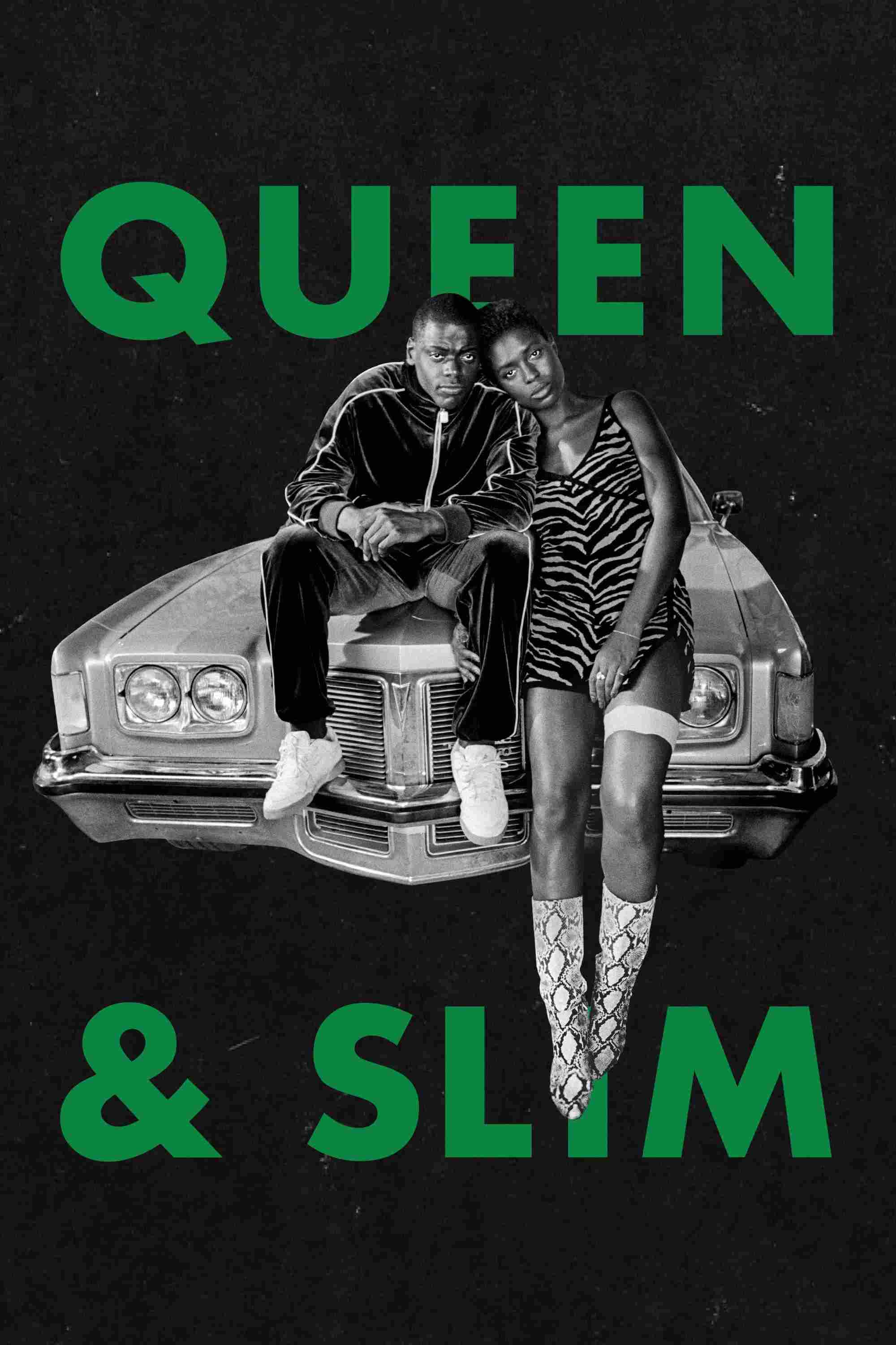Poster chính thức của phim Phim Hình Sự, Phim Tâm Lý "Queen & Slim" (Queen & Slim - 2019), với sự tham gia của diễn viên Daniel Kaluuya và Jodie Turner-Smith.