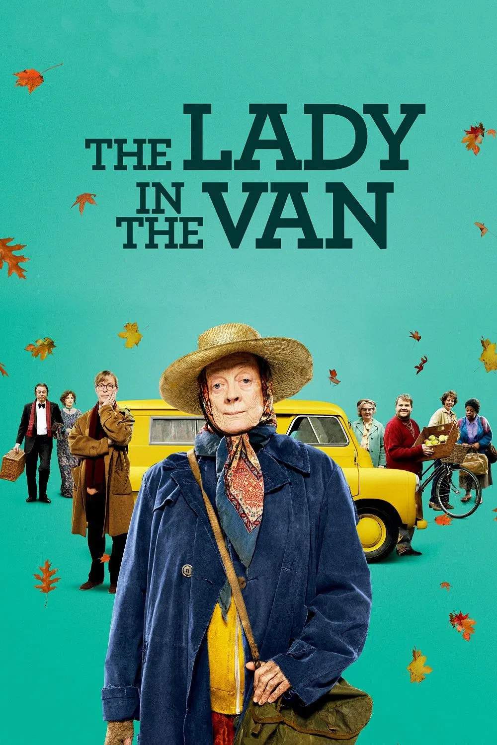 Poster chính thức của phim Phim Hài, Phim Tâm Lý "Quý Bà Mary Shepherd" (The Lady in the Van - 2015), với sự tham gia của diễn viên Maggie Smith và Alex Jennings.