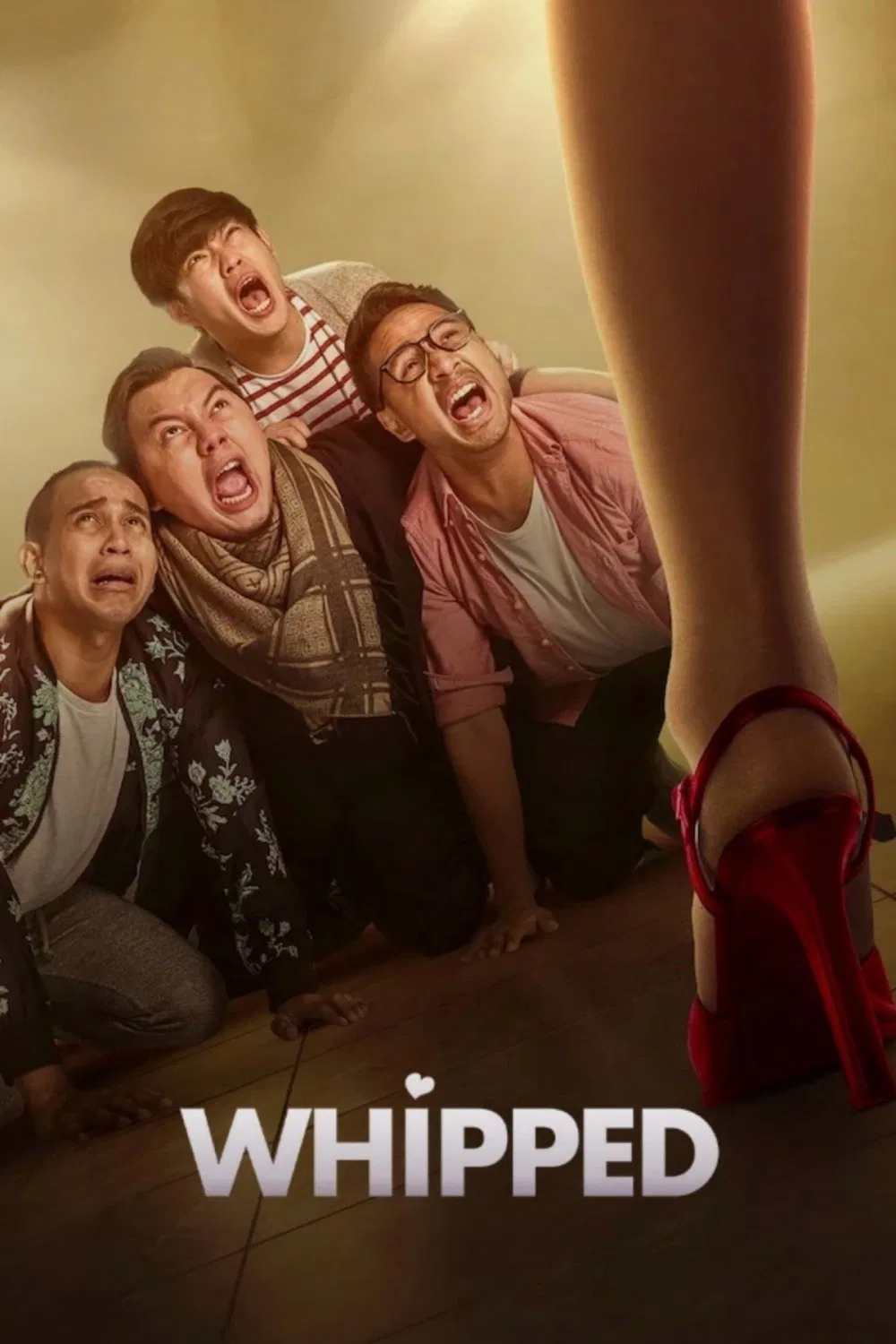 Poster chính thức của phim Phim Hài, Phim Tâm Lý "Quỵ Lụy Vì Yêu" (Whipped - 2020), với sự tham gia của diễn viên Andovi da Lopez và Jovial Da Lopez.