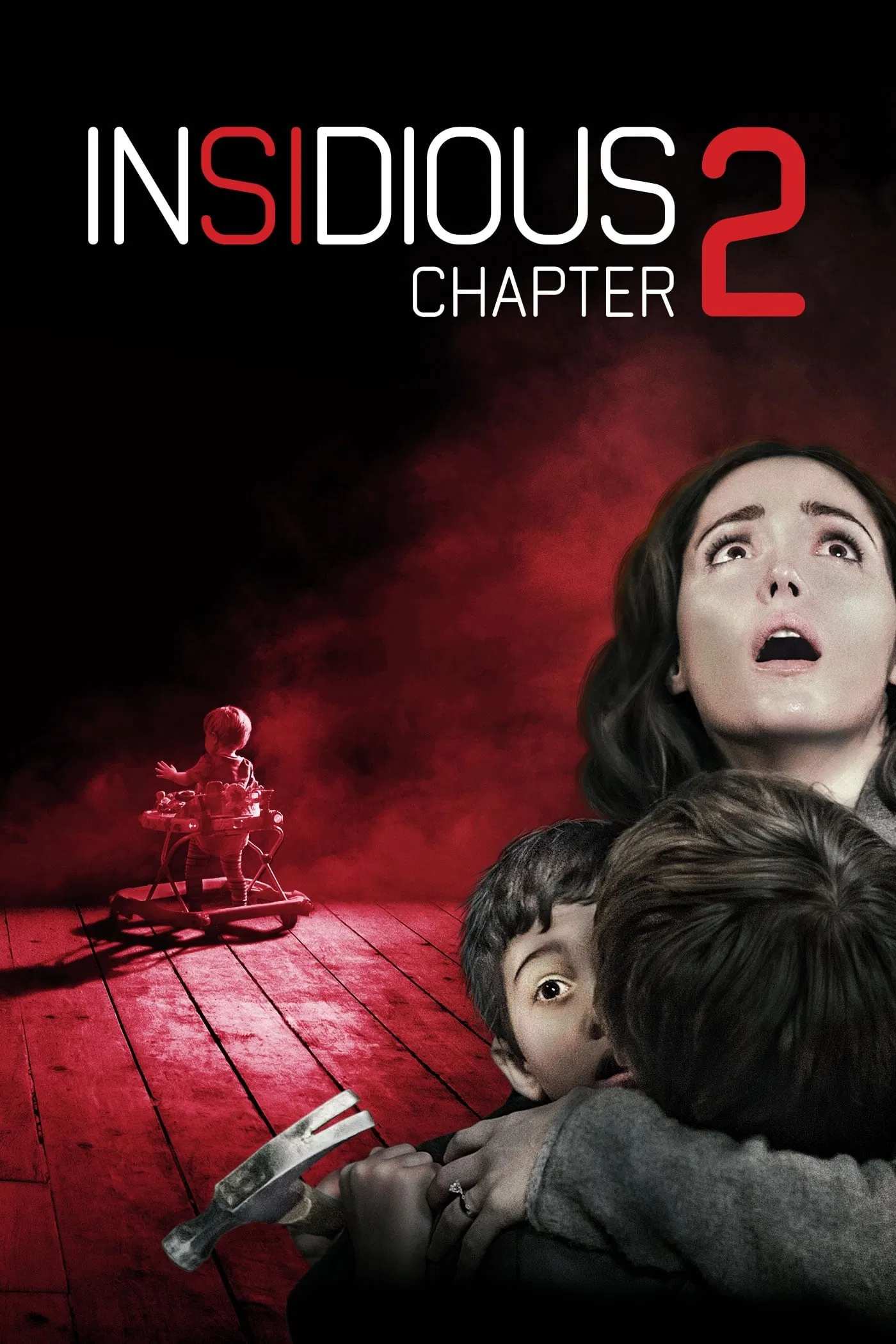 Poster chính thức của phim Phim Kinh Dị, Phim Giật Gân "Quỷ Quyệt 2" (Insidious: Chapter 2 - 2013), với sự tham gia của diễn viên Patrick Wilson và Rose Byrne.