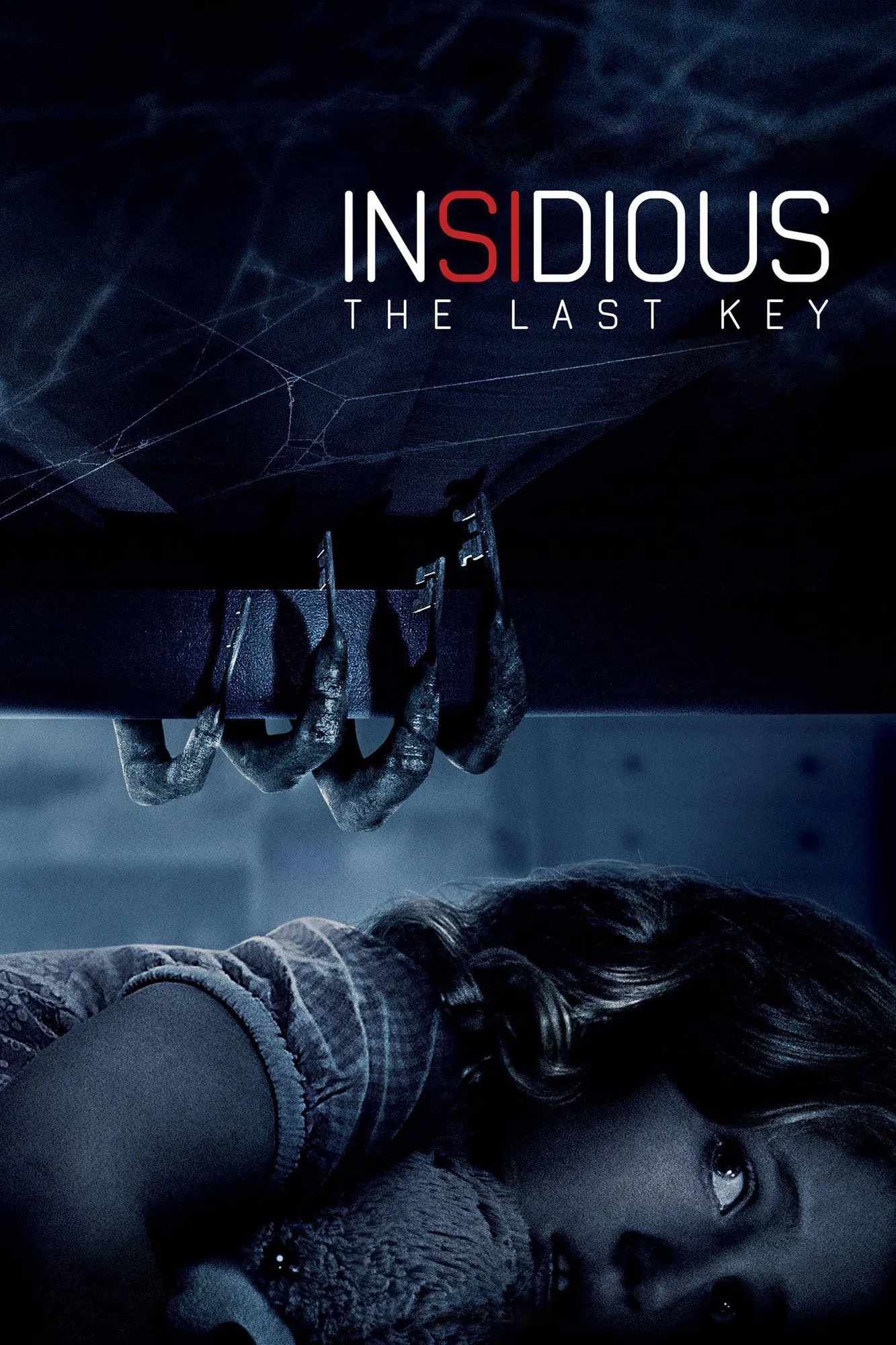 Poster chính thức của phim Phim Kinh Dị, Phim Giật Gân "Quỷ Quyệt: Chìa Khóa Quỷ Dữ" (Insidious: The Last Key - 2018), với sự tham gia của diễn viên Lin Shaye và Leigh Whannell.