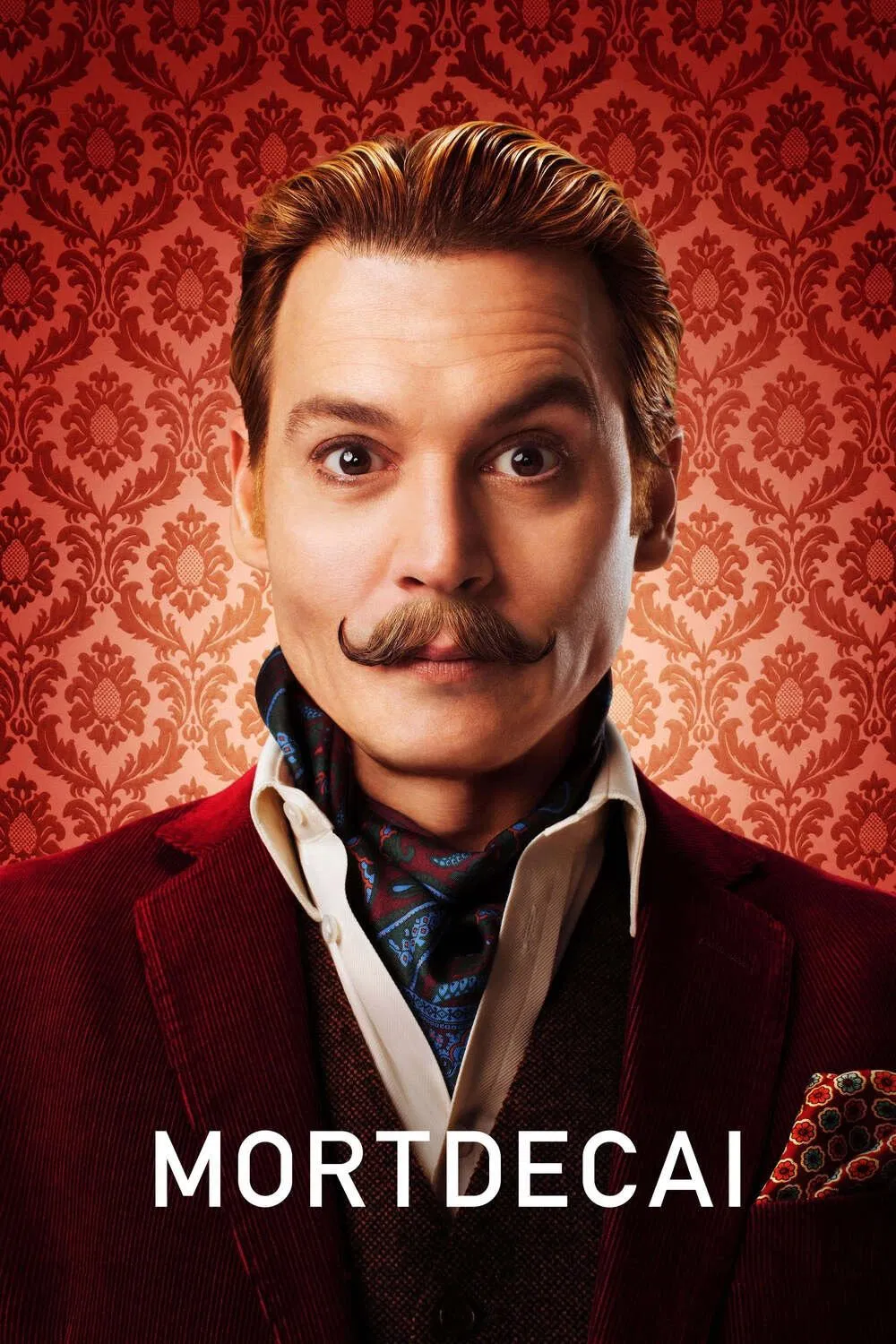 Poster chính thức của phim Phim Hài, Phim Phiêu Lưu "Quý Tộc Săn Tranh" (Mortdecai - 2015), với sự tham gia của diễn viên Johnny Depp và Gwyneth Paltrow.