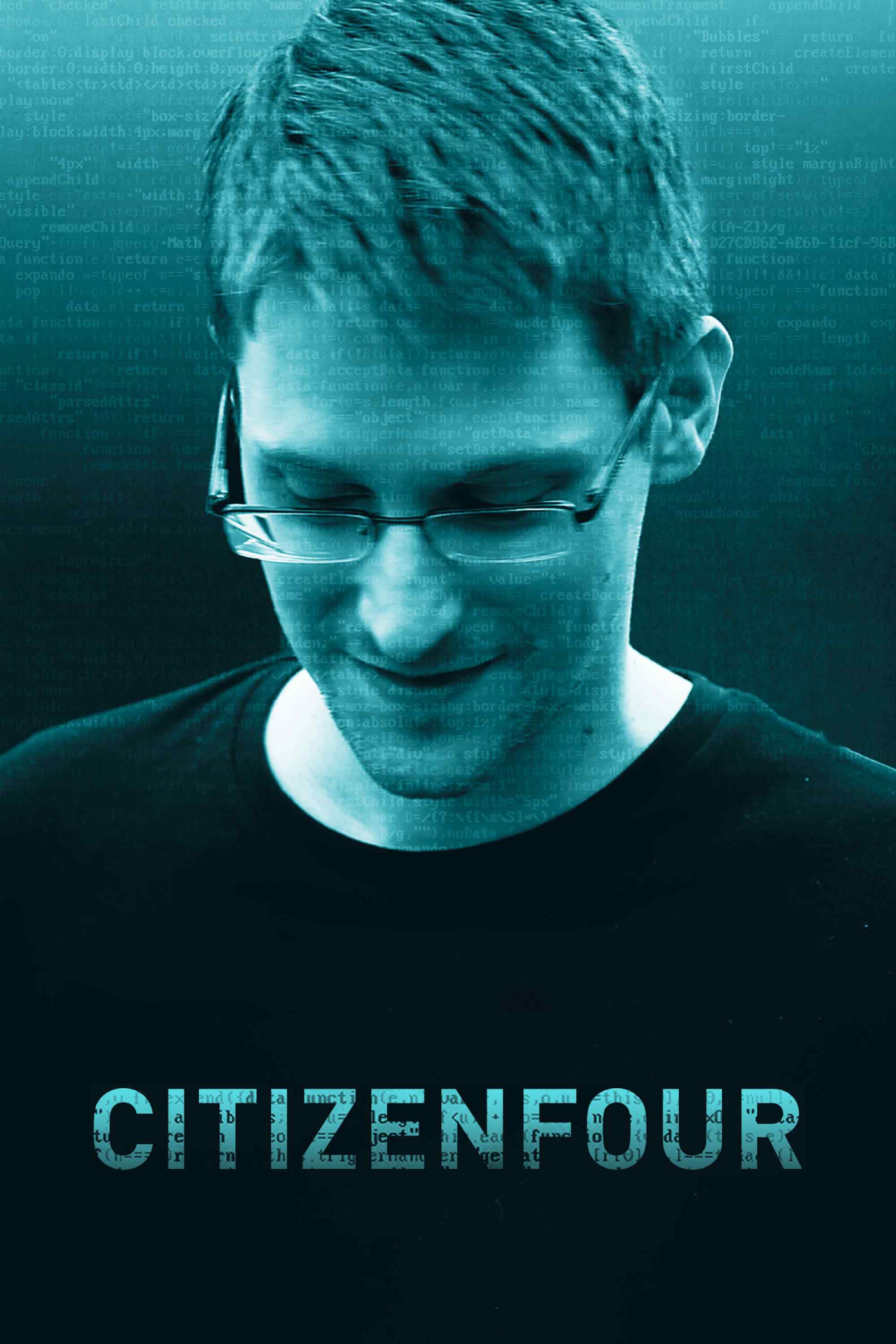 Poster chính thức của phim Phim Tài Liệu "Quyền Công Dân" (Citizenfour - 2014), với sự tham gia của diễn viên Edward Snowden và Glenn Greenwald.