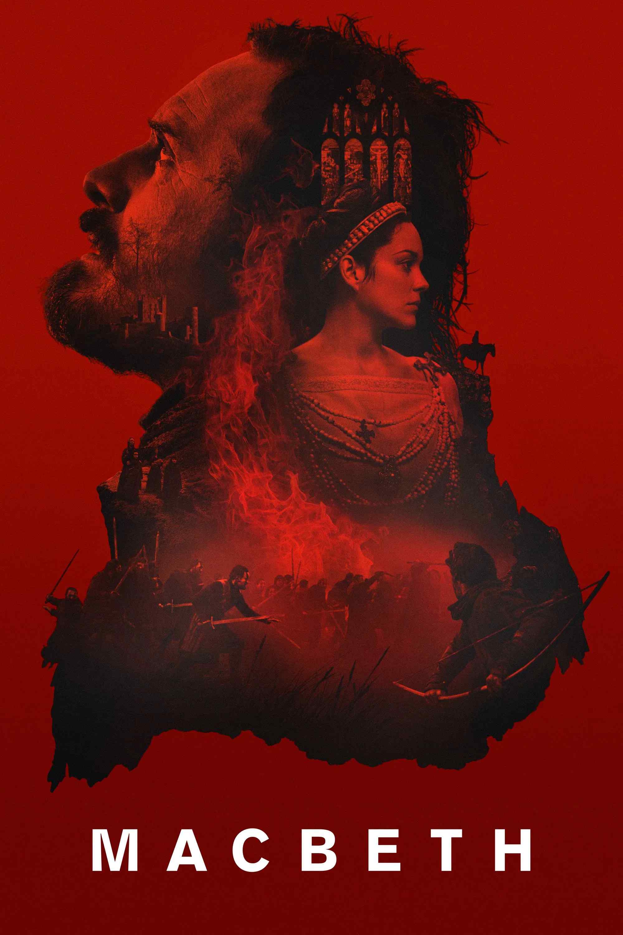 Poster chính thức của phim Phim Tâm Lý, Phim Chiến Tranh "Quyền Lực Chết" (Macbeth - 2015), với sự tham gia của diễn viên Michael Fassbender và Marion Cotillard.