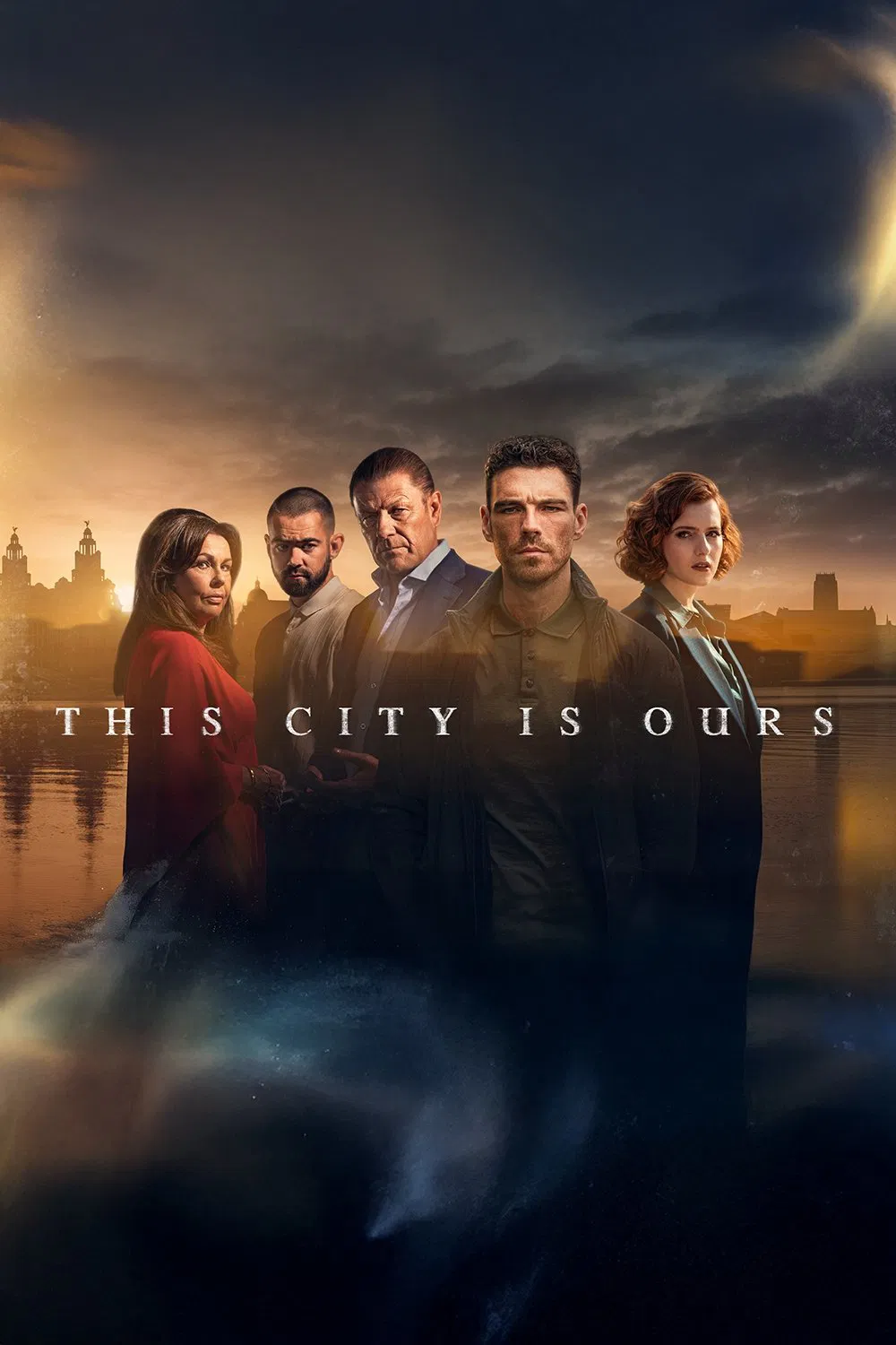 Poster chính thức của phim Phim Tâm Lý, Phim Hình Sự "Quyền Lực Máu (Phần 1)" (This City Is Ours - 2025), với sự tham gia của diễn viên James Nelson-Joyce và Hannah Onslow.