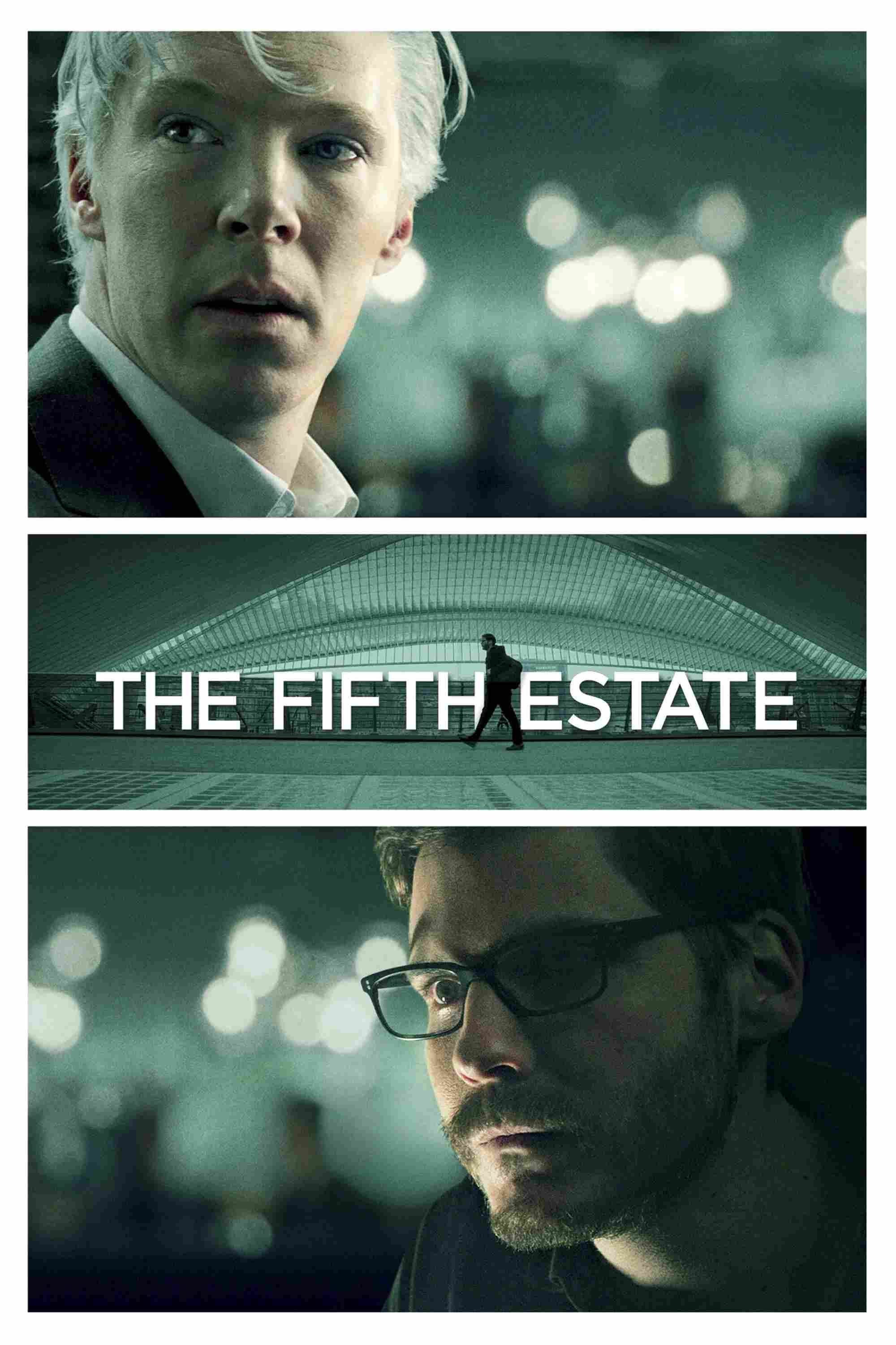 Poster chính thức của phim Phim Tâm Lý, Phim Giật Gân "Quyền Lực Thứ Năm" (The Fifth Estate - 2013), với sự tham gia của diễn viên Benedict Cumberbatch và Daniel Brühl.