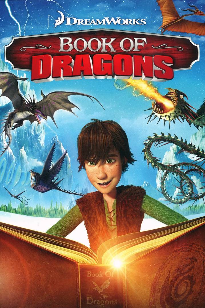 Poster chính thức của phim Phim Giả Tượng, Phim Hoạt Hình "Quyển Sách Của Rồng" (Book of Dragons - 2011), với sự tham gia của diễn viên Jay Baruchel và Craig Ferguson.
