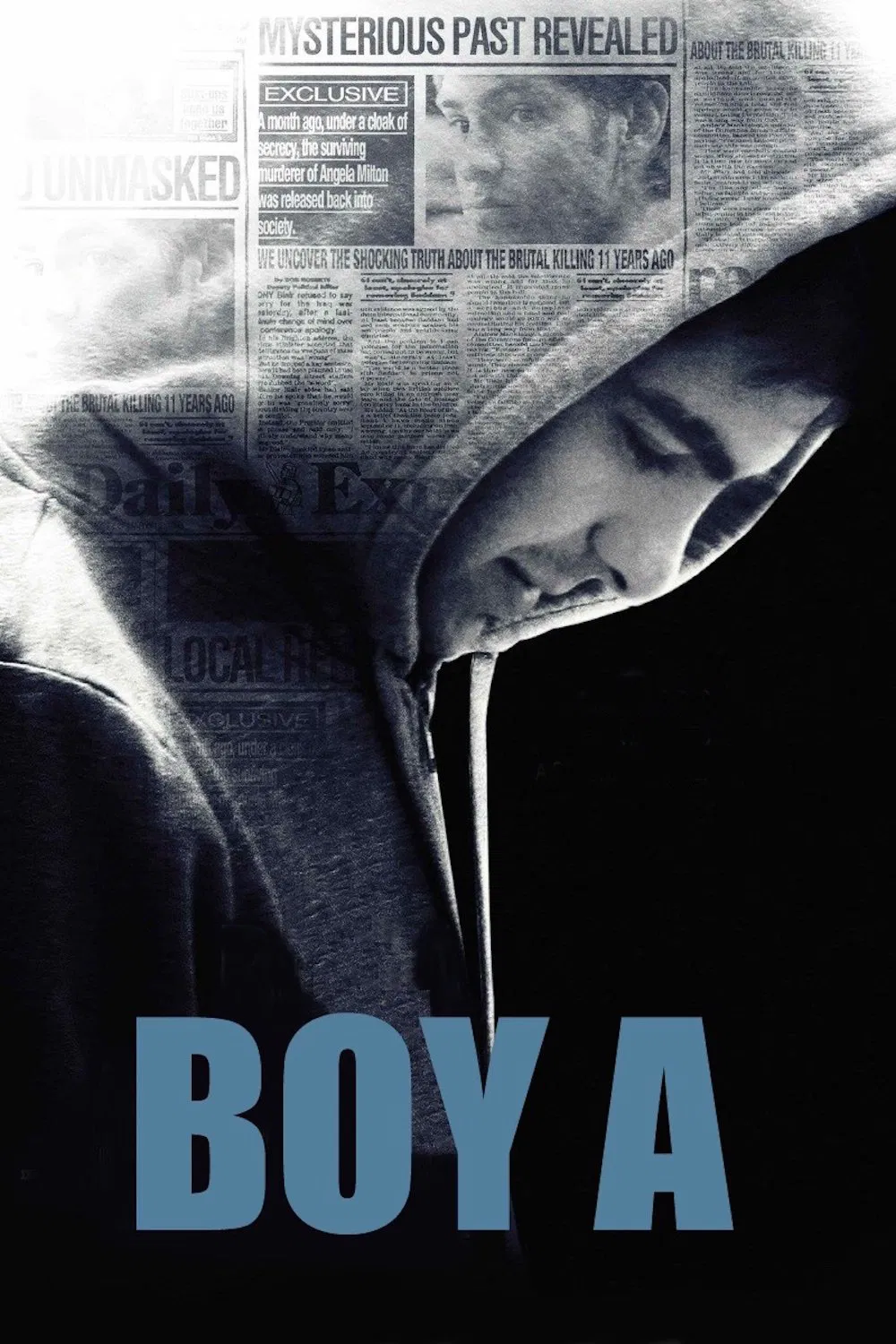 Poster chính thức của phim Phim Hình Sự, Phim Tâm Lý "Ra Tù" (Boy A - 2008), với sự tham gia của diễn viên Andrew Garfield và Katie Lyons.