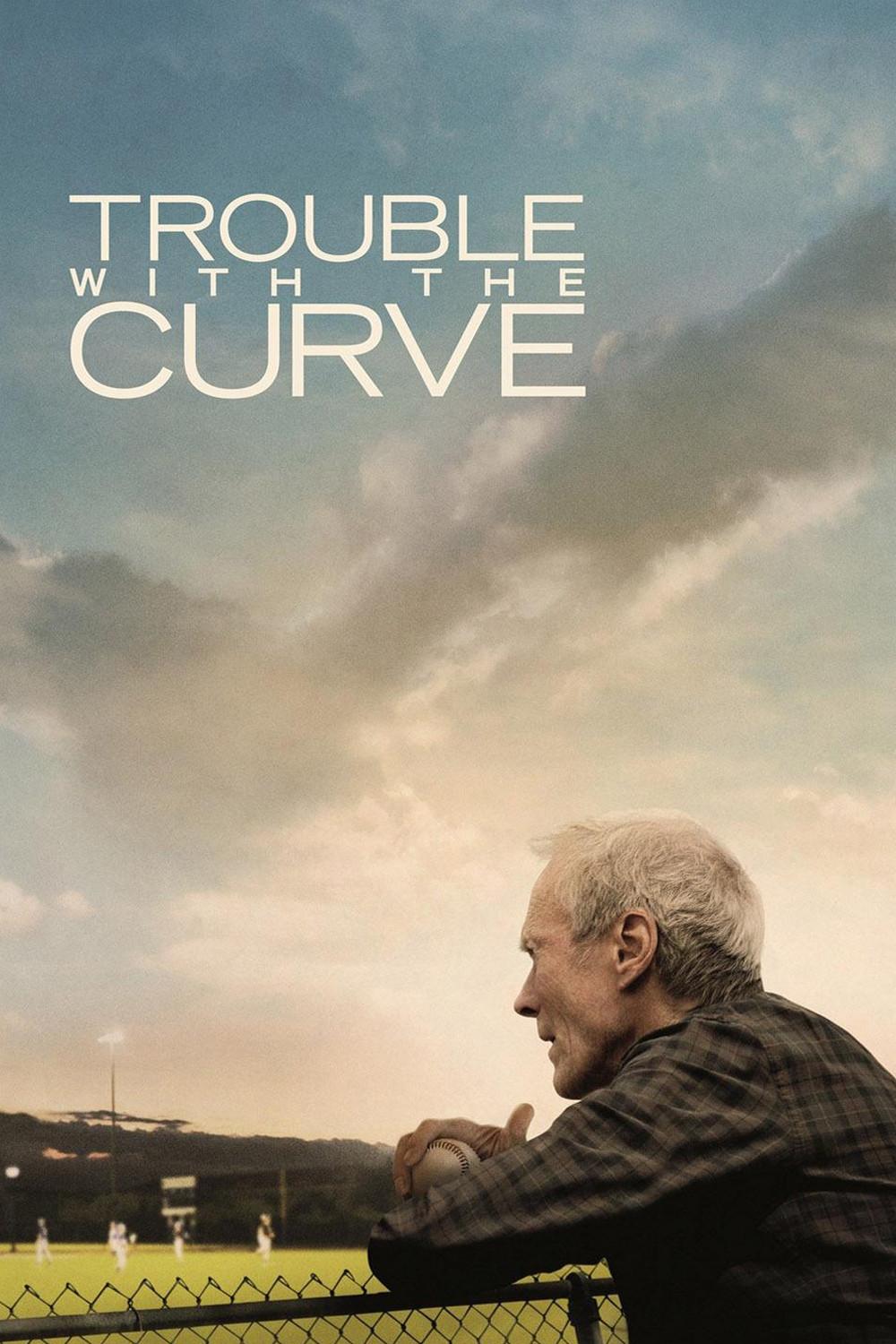 Poster chính thức của phim Phim Tâm Lý, Phim Tình Cảm "Rắc Rối Quay Vòng" (Trouble with the Curve - 2012), với sự tham gia của diễn viên Clint Eastwood và Amy Adams.