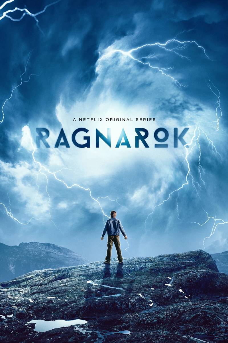 Poster chính thức của phim Phim Viễn Tưởng & Giả Tưởng, Phim Tâm Lý "Ragnarok: Hoàng Hôn Của Chư Thần (Phần 2)" (Ragnarok - 2020), với sự tham gia của diễn viên David Alexander Sjøholt và Jonas Strand Gravli.