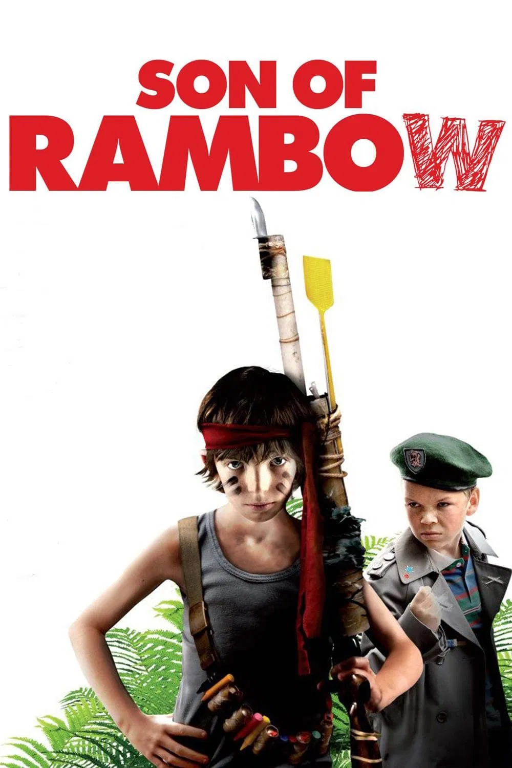 Poster chính thức của phim Phim Hài "Rambow Nhí" (Son of Rambow - 2007), với sự tham gia của diễn viên Bill Milner và Will Poulter.