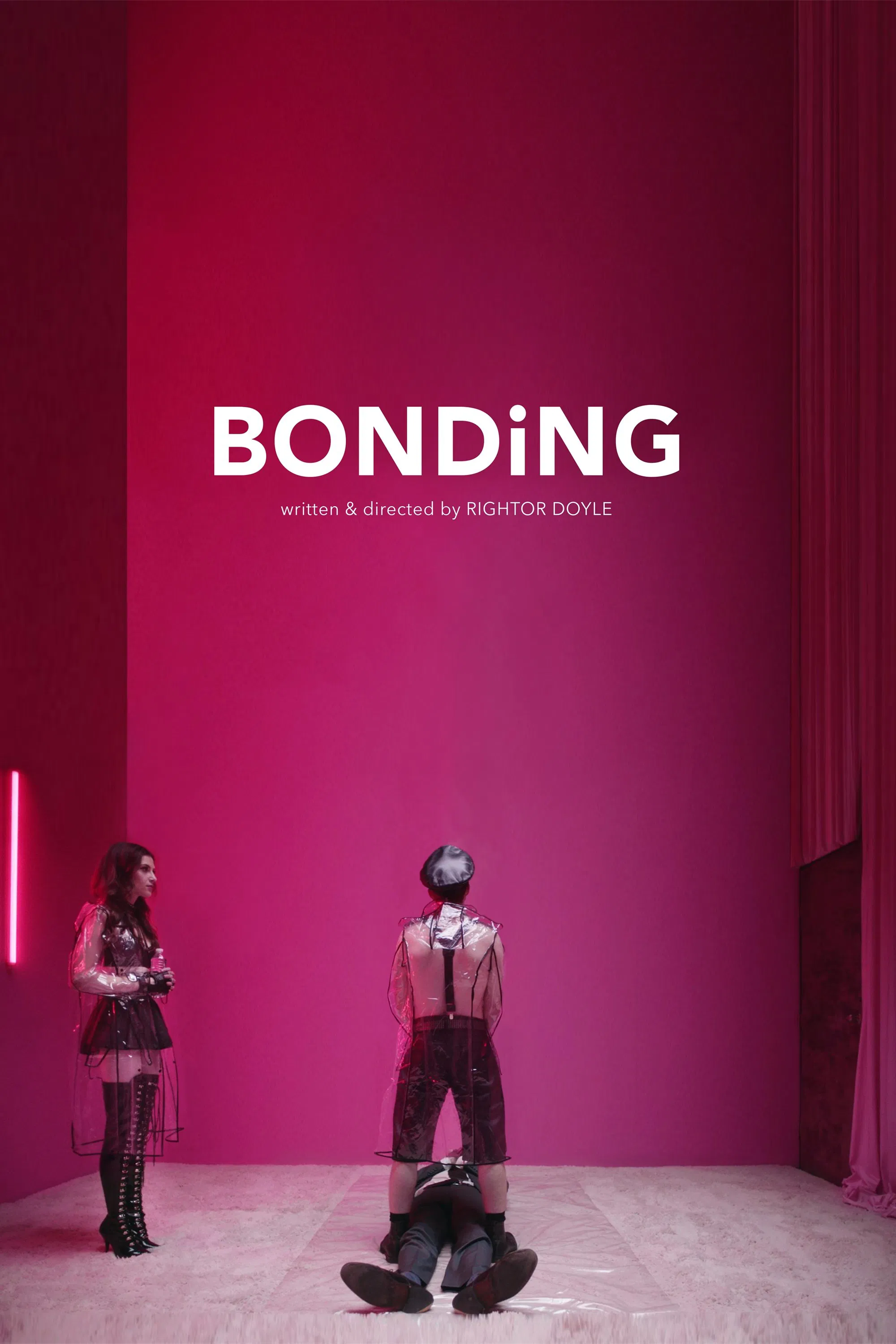 Poster chính thức của phim Phim Tâm Lý, Phim Hài "Ràng Buộc (Phần 2)" (Bonding - 2019), với sự tham gia của diễn viên Zoe Levin và Brendan Scannell.