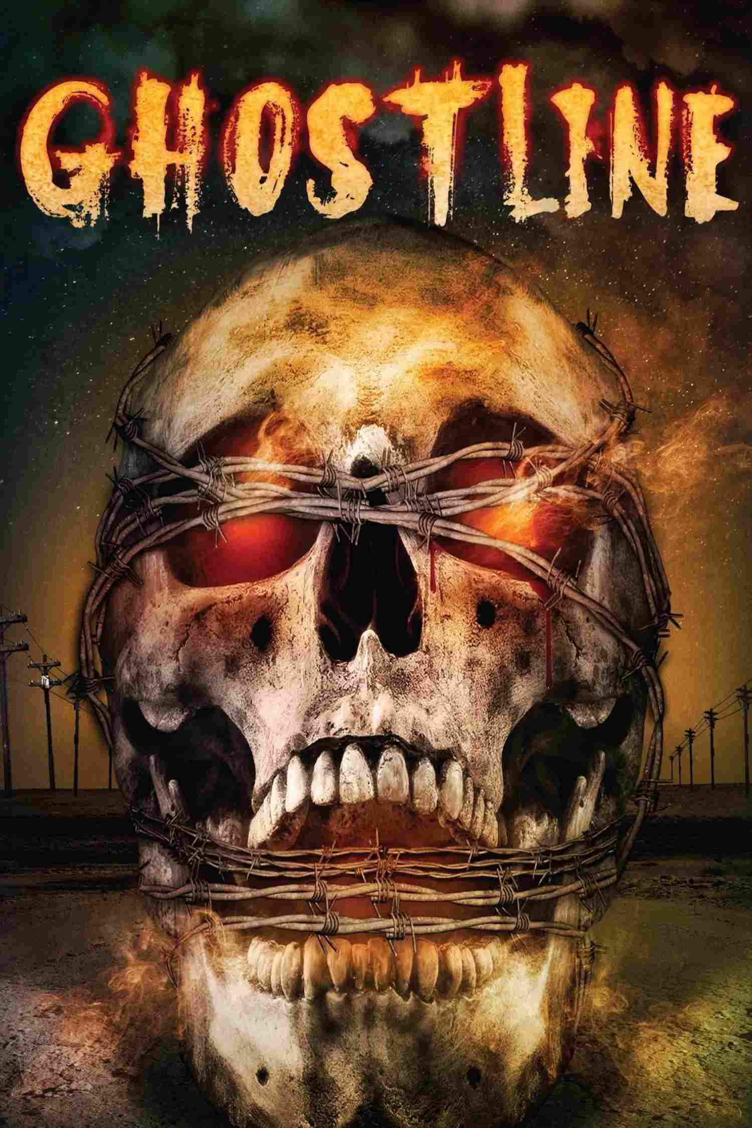 Poster chính thức của phim Phim Kinh Dị "Ranh Giới Ma Quỷ" (Ghostline - 2015), với sự tham gia của diễn viên Rachel Alig và Zack Gold.