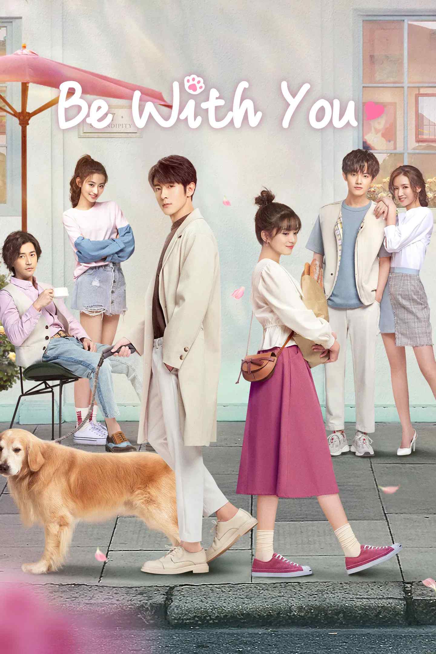 Poster chính thức của phim Phim Hài, Phim Tâm Lý "Rất Muốn Ở Bên Anh" (Be With You - 2020), với sự tham gia của diễn viên Ji Xiaobing và Trương Nhã Khâm.