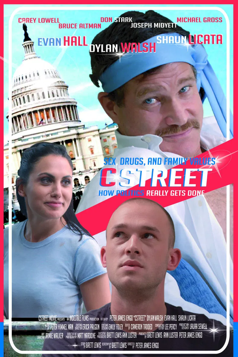Poster chính thức của phim Phim Hài "Rẽ Trái Hay Rẽ Phải" (C Street - 2016), với sự tham gia của diễn viên Carey Lowell và Michael Gross.