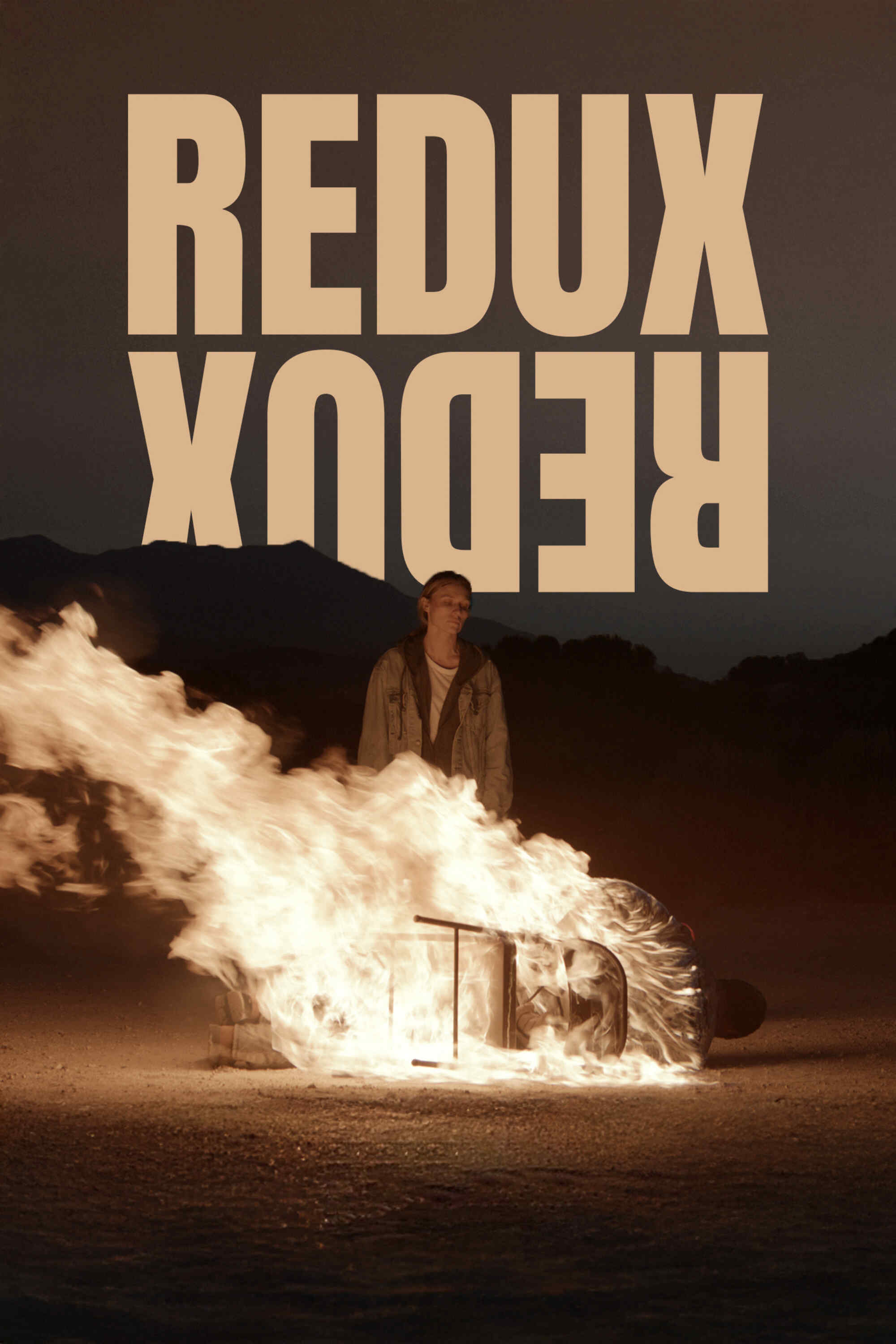 Poster chính thức của phim Phim Viễn Tưởng, Phim Bí Ẩn "Redux Redux" (Redux Redux - 2026), với sự tham gia của diễn viên Michaela McManus và Stella Marcus.