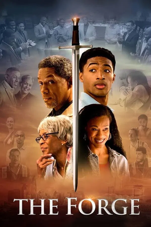 Poster chính thức của phim Phim Tâm Lý, Phim Gia Đình "Rèn Luyện Ý Chí" (The Forge - 2024), với sự tham gia của diễn viên Aspen Kennedy Wilson và Priscilla C. Shirer.
