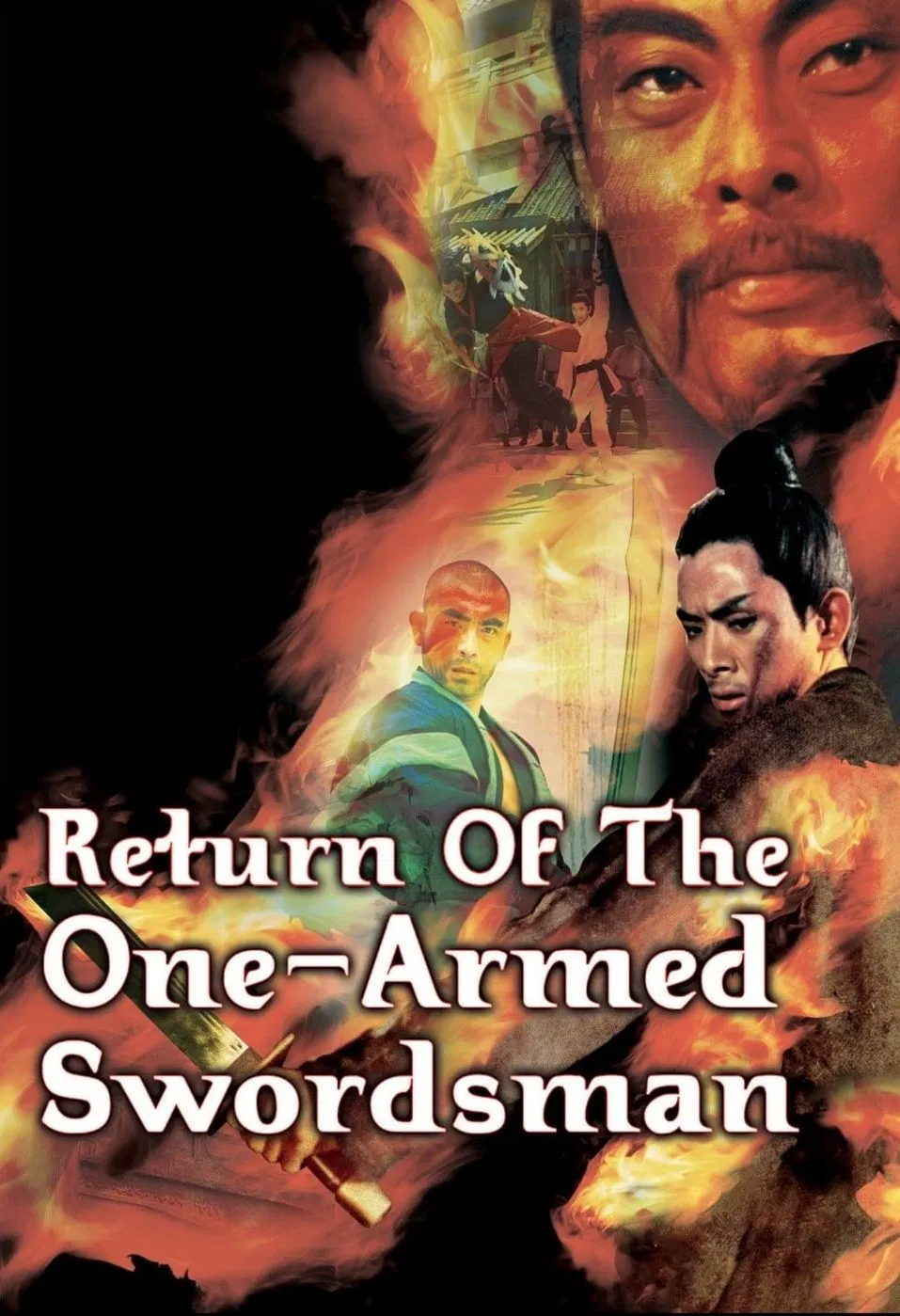 Poster chính thức của phim Phim Hành Động, Phim Phiêu Lưu "Return of the One-Armed Swordsman" (Return of the One-Armed Swordsman - 1969), với sự tham gia của diễn viên Vương Vũ và Lisa Chiao Chiao.