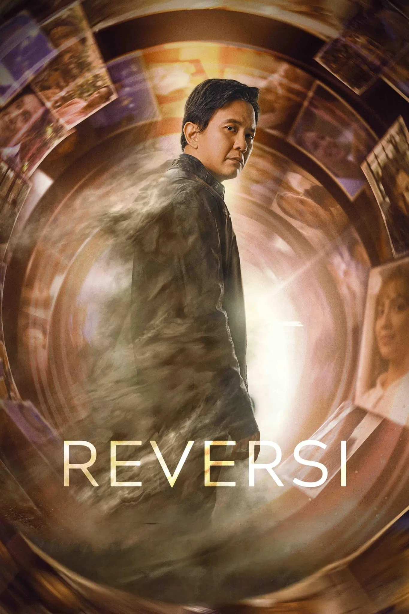 Poster chính thức của phim Phim Tâm Lý, Phim Viễn Tưởng "Reversi: Trở Lại" (Reversi - 2024), với sự tham gia của diễn viên Beto Kusyairy và Shiqin Kamal.