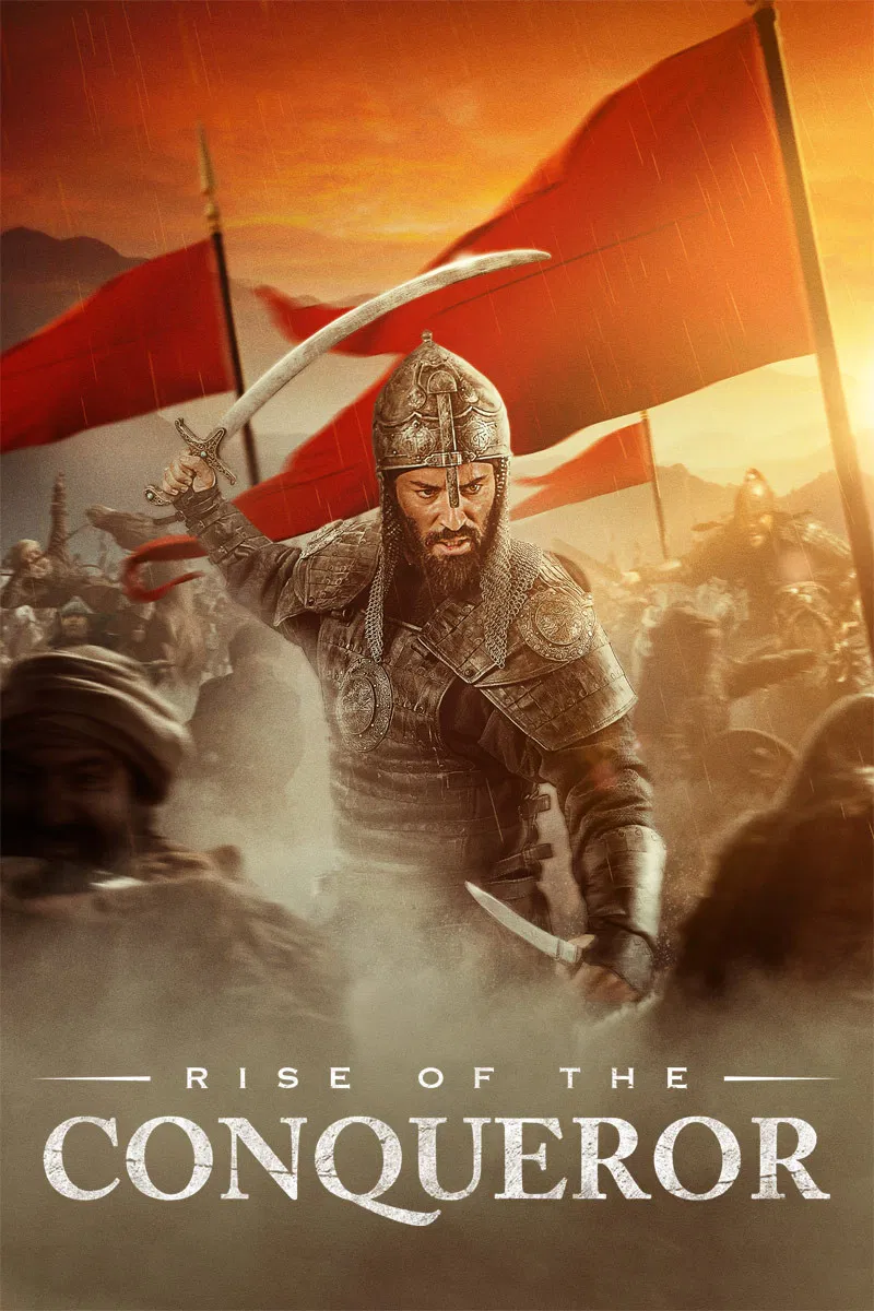 Poster chính thức của phim Phim Lịch Sử, Phim Hành Động "Rise of the Conqueror" (Rise of the Conqueror - 2026), với sự tham gia của diễn viên Christian Mortensen và Mahesh Jadu.