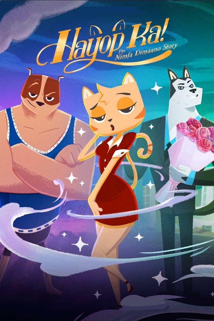 Poster chính thức của phim Phim Hoạt Hình, Phim Tình Cảm "Rõ là thú tính!" (You Animal! The Nimfa Dimaano Story - 2020), với sự tham gia của diễn viên Angelica Panganiban và Robin Padilla.