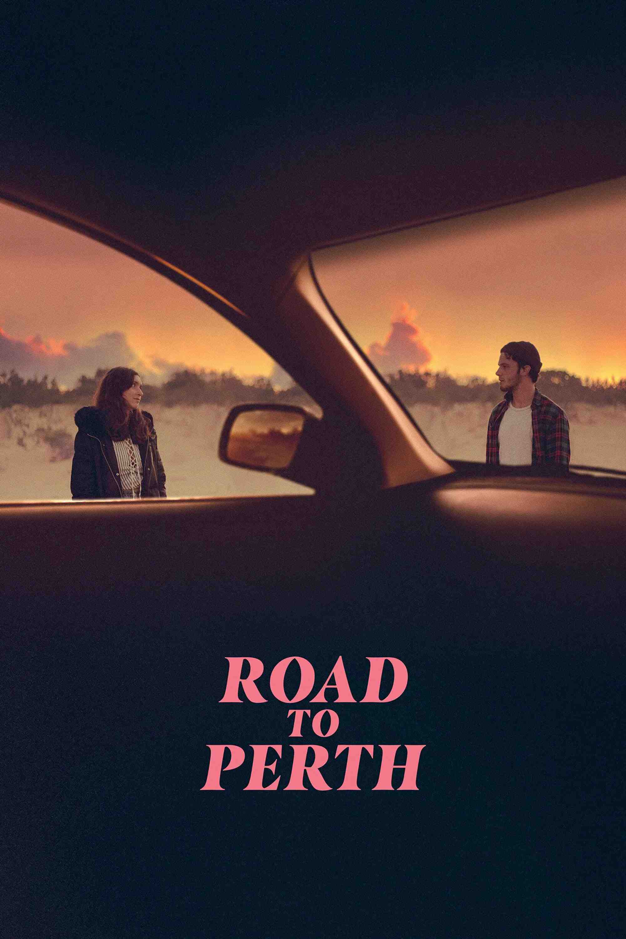 Poster chính thức của phim Phim Tâm Lý, Phim Tình Cảm "Road to Perth" (Road to Perth - 2021), với sự tham gia của diễn viên Tommy O'Brien và Hannah Lehmann.