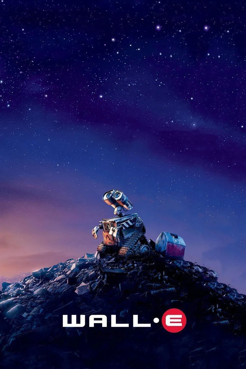 Poster chính thức của phim Phim Hoạt Hình, Phim Gia Đình "Robot Biết Yêu" (WALL·E - 2008), với sự tham gia của diễn viên Ben Burtt và Elissa Knight.