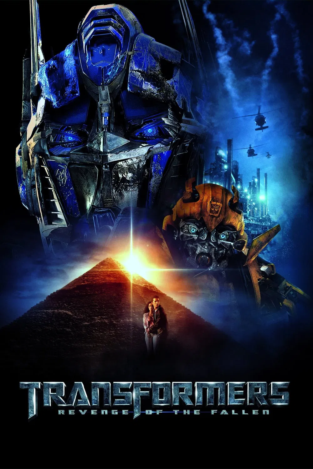 Poster chính thức của phim Phim Viễn Tưởng, Phim Hành Động "Robot Đại Chiến 2: Bại Binh Phục Hận" (Transformers: Revenge of the Fallen - 2009), với sự tham gia của diễn viên Shia LaBeouf và Megan Fox.