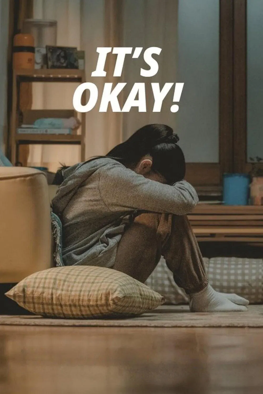 Poster chính thức của phim Phim Gia Đình, Phim Tâm Lý "Rồi Sẽ Ổn Thôi" (It’s Okay! - 2025), với sự tham gia của diễn viên Lee Re và Jin Seo-yeon.