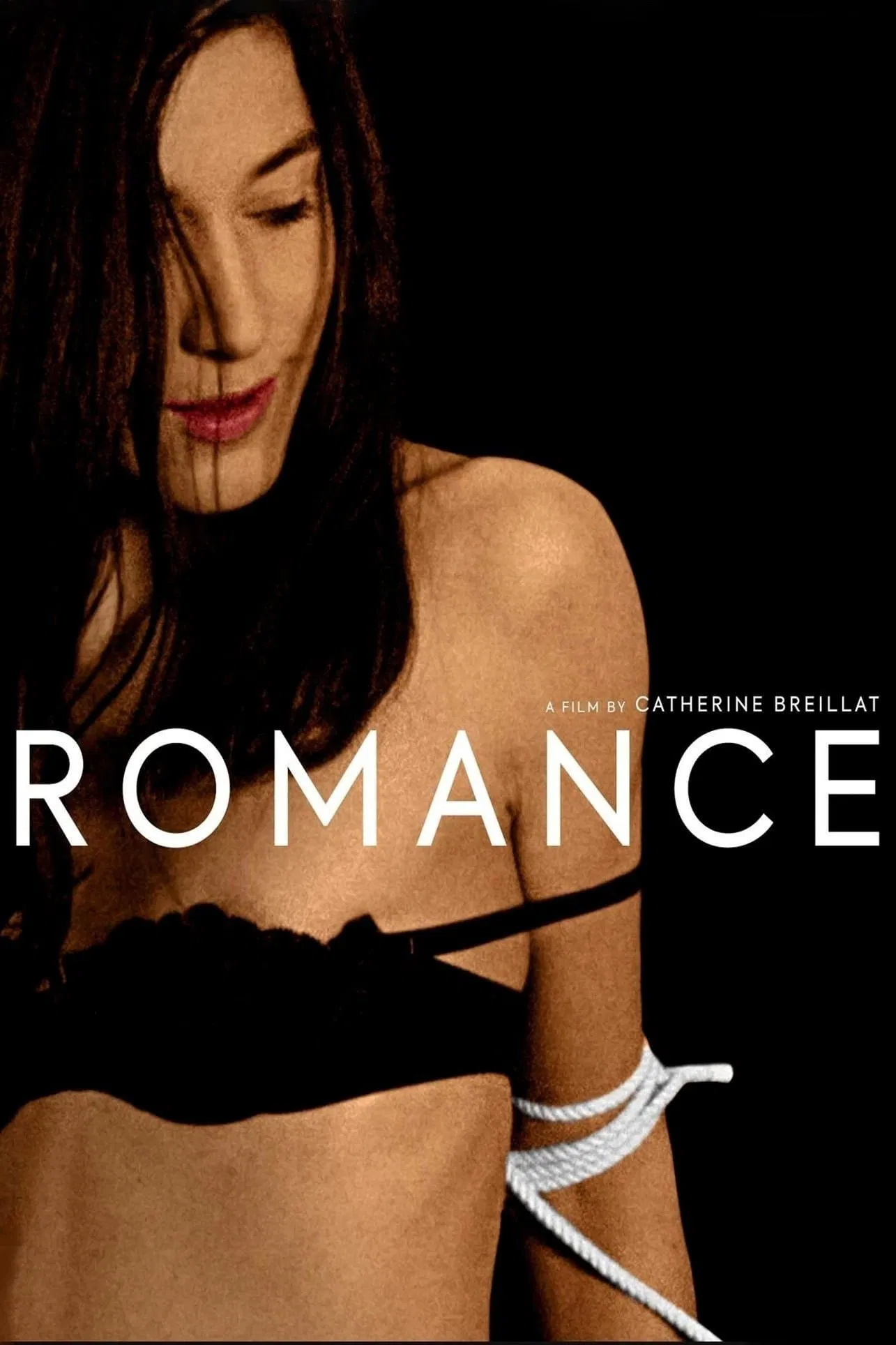 Poster chính thức của phim Phim Tâm Lý, Phim Tình Cảm "Romance" (Romance - 1999), với sự tham gia của diễn viên Caroline Ducey và Sagamore Stévenin.