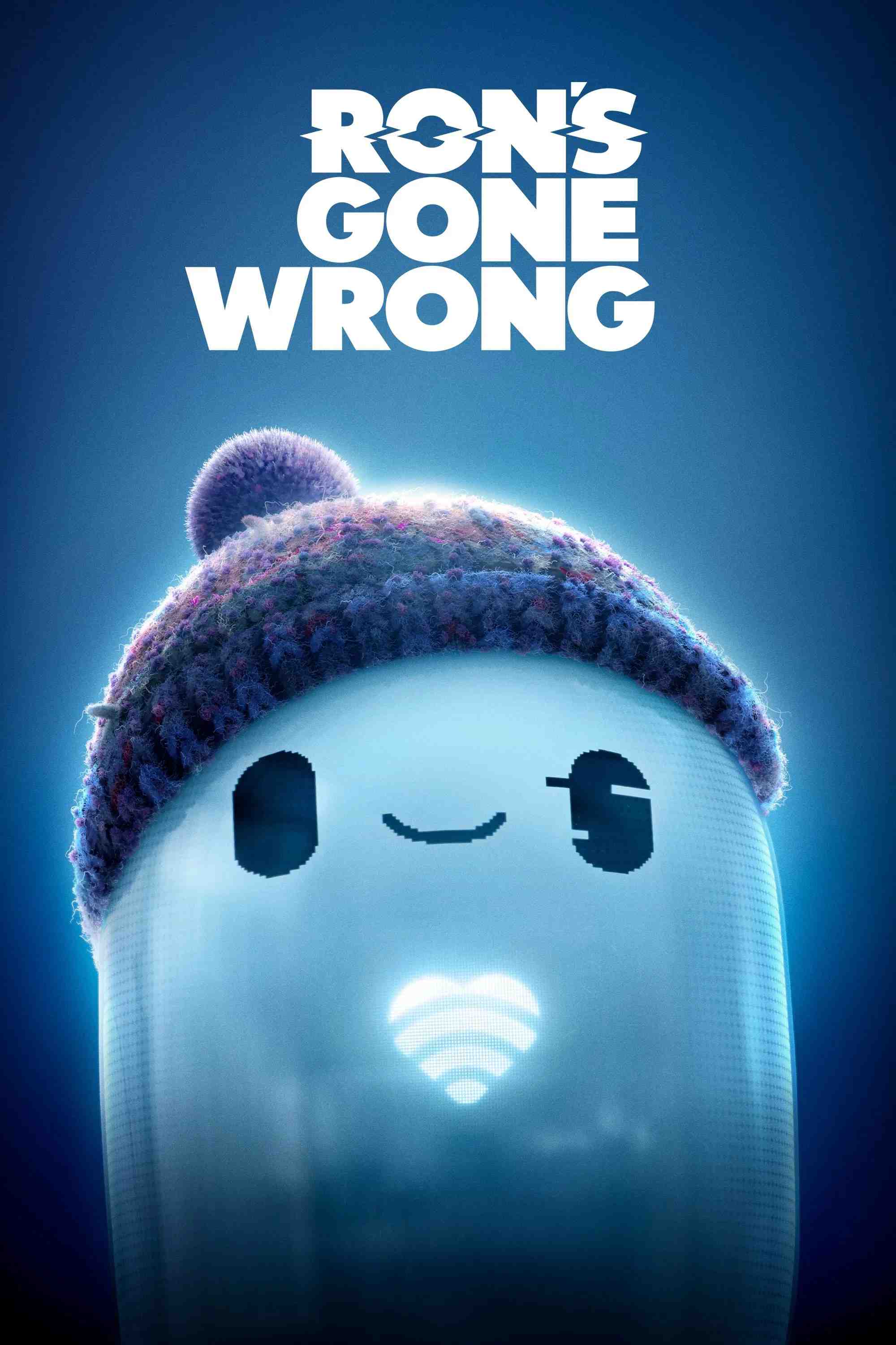 Poster chính thức của phim Phim Hoạt Hình, Phim Viễn Tưởng "Ron: Chú Robot Khác Biệt" (Ron's Gone Wrong - 2021), với sự tham gia của diễn viên Jack Dylan Grazer và Zach Galifianakis.