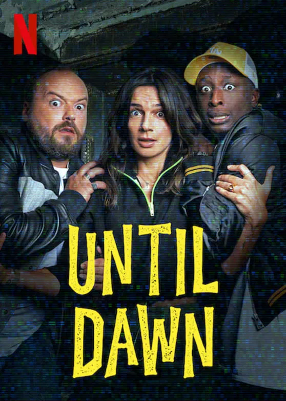 Poster chính thức của phim Phim Hài, Truyền Hình Thực Tế "Rùng mình tới bình minh" (Until Dawn - 2020).
