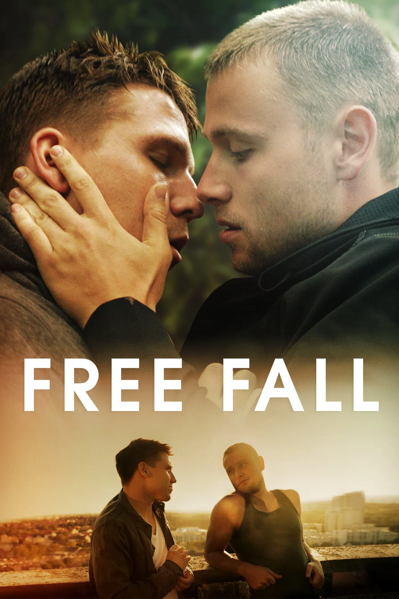 Poster chính thức của phim Phim Tâm Lý, Phim Tình Cảm "Sa Ngã" (Free Fall - 2013), với sự tham gia của diễn viên Hanno Koffler và Max Riemelt.