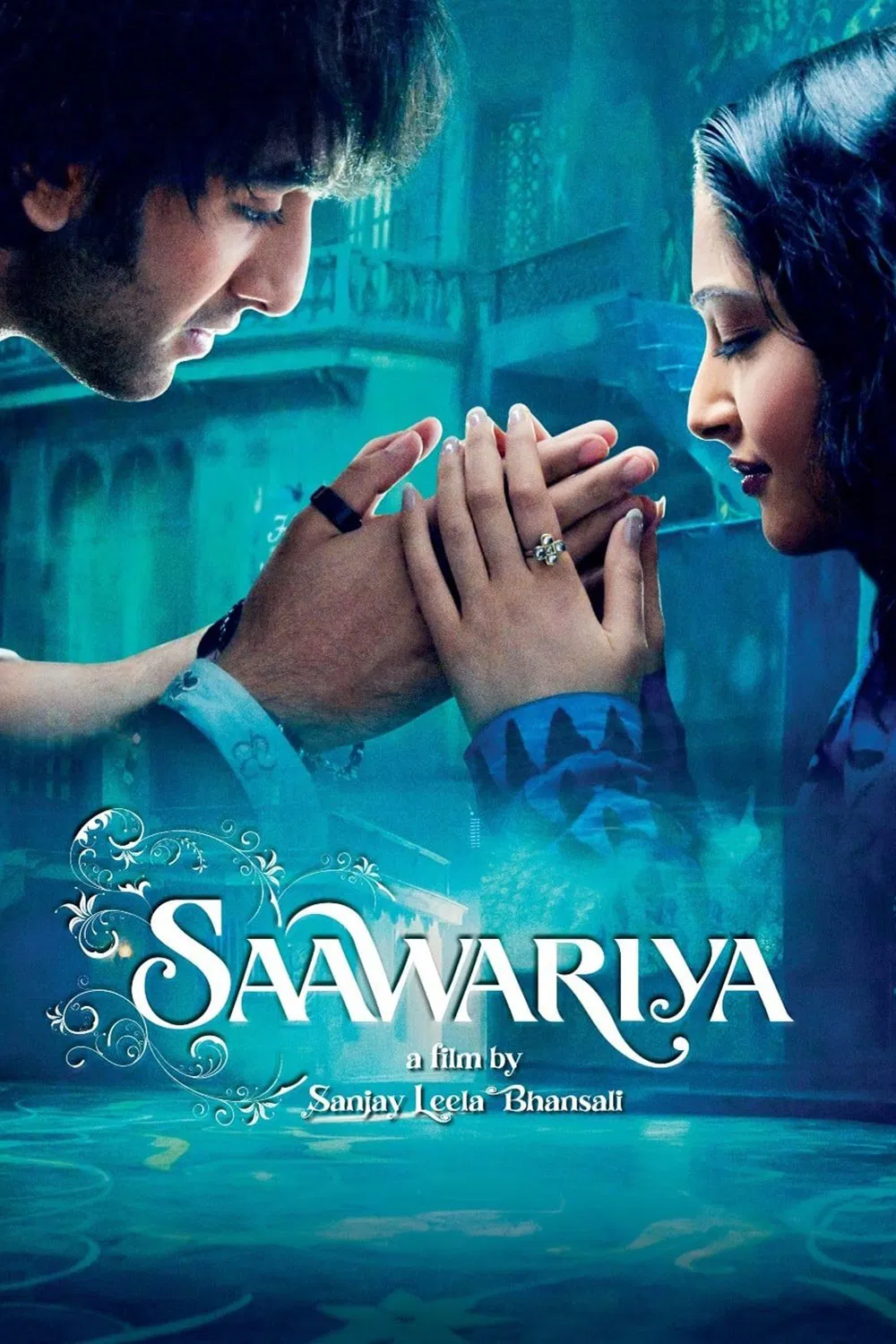 Poster chính thức của phim Phim Tâm Lý, Phim Ca Nhạc "Saawariya: Người yêu dấu" (Saawariya - 2007), với sự tham gia của diễn viên Ranbir Kapoor và Sonam Kapoor Ahuja.