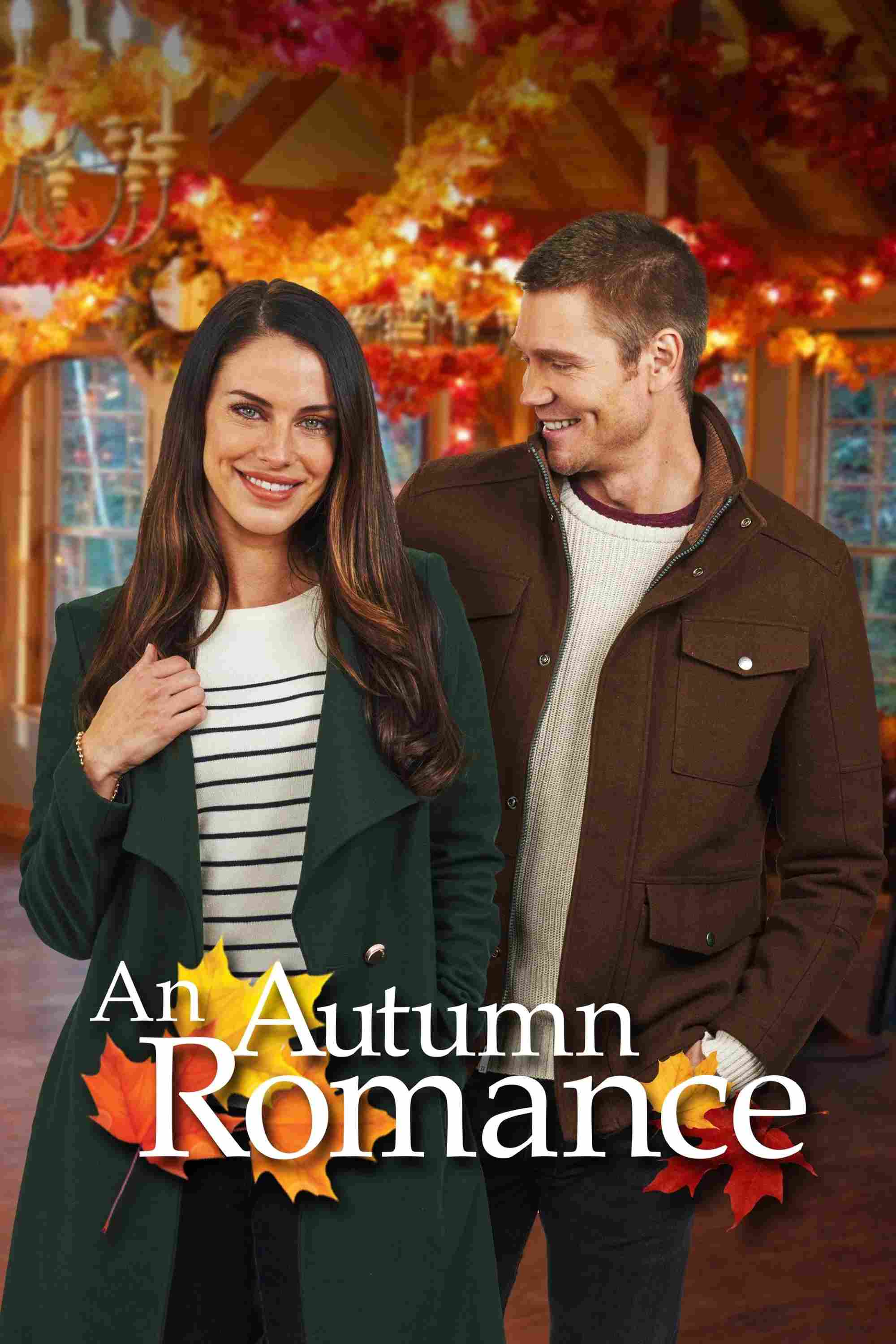Poster chính thức của phim Phim Tình Cảm, Phim Tâm Lý "Sắc Màu Tình Yêu" (An Autumn Romance - 2021), với sự tham gia của diễn viên Jessica Lowndes và Chad Michael Murray.