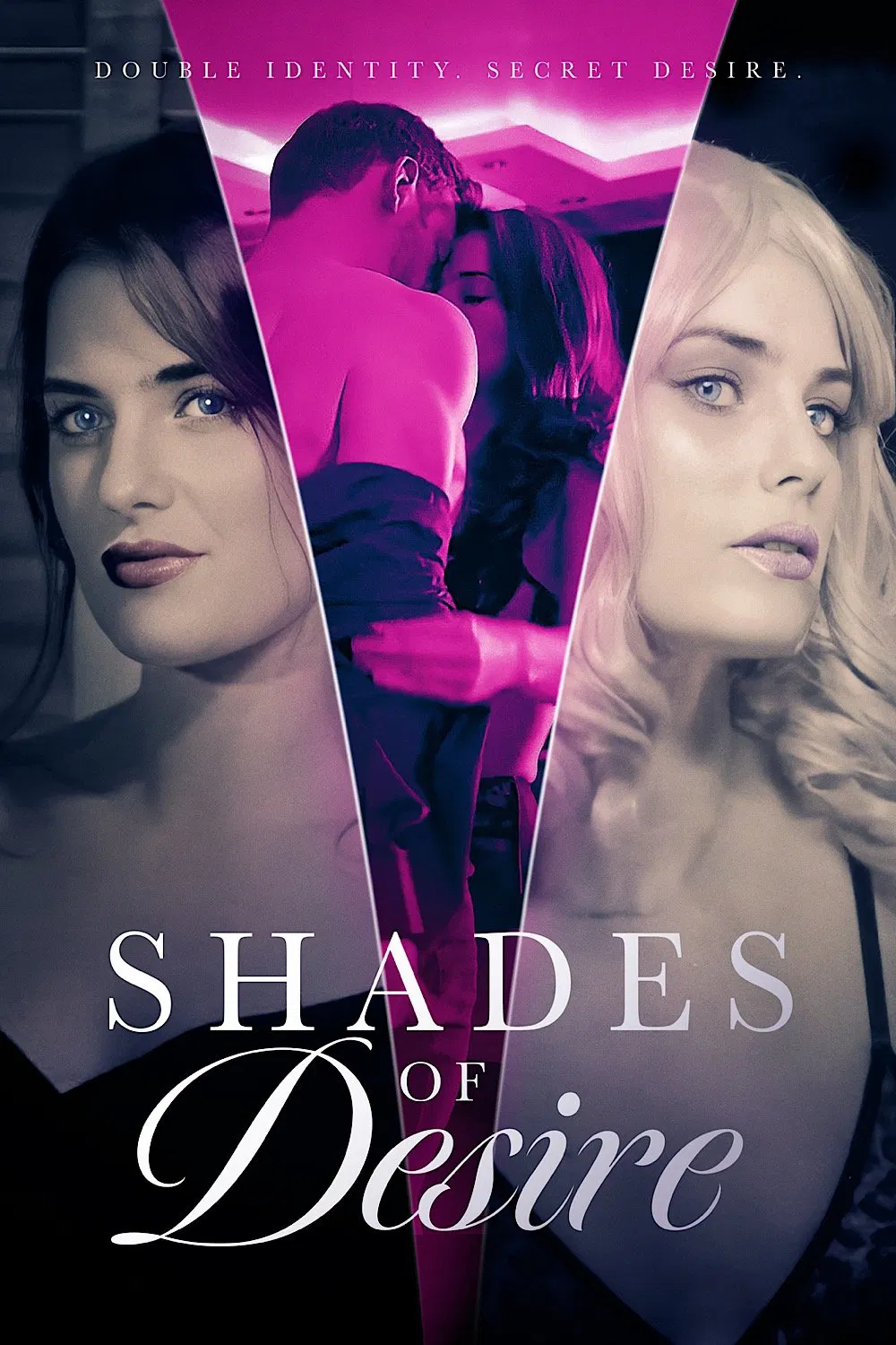 Poster chính thức của phim Phim Kinh Dị, Phim Giật Gân "Sắc Thái Của Sự Ham Muốn" (Shades of Desire - 2023), với sự tham gia của diễn viên Sian Altman và Darrell Griggs.