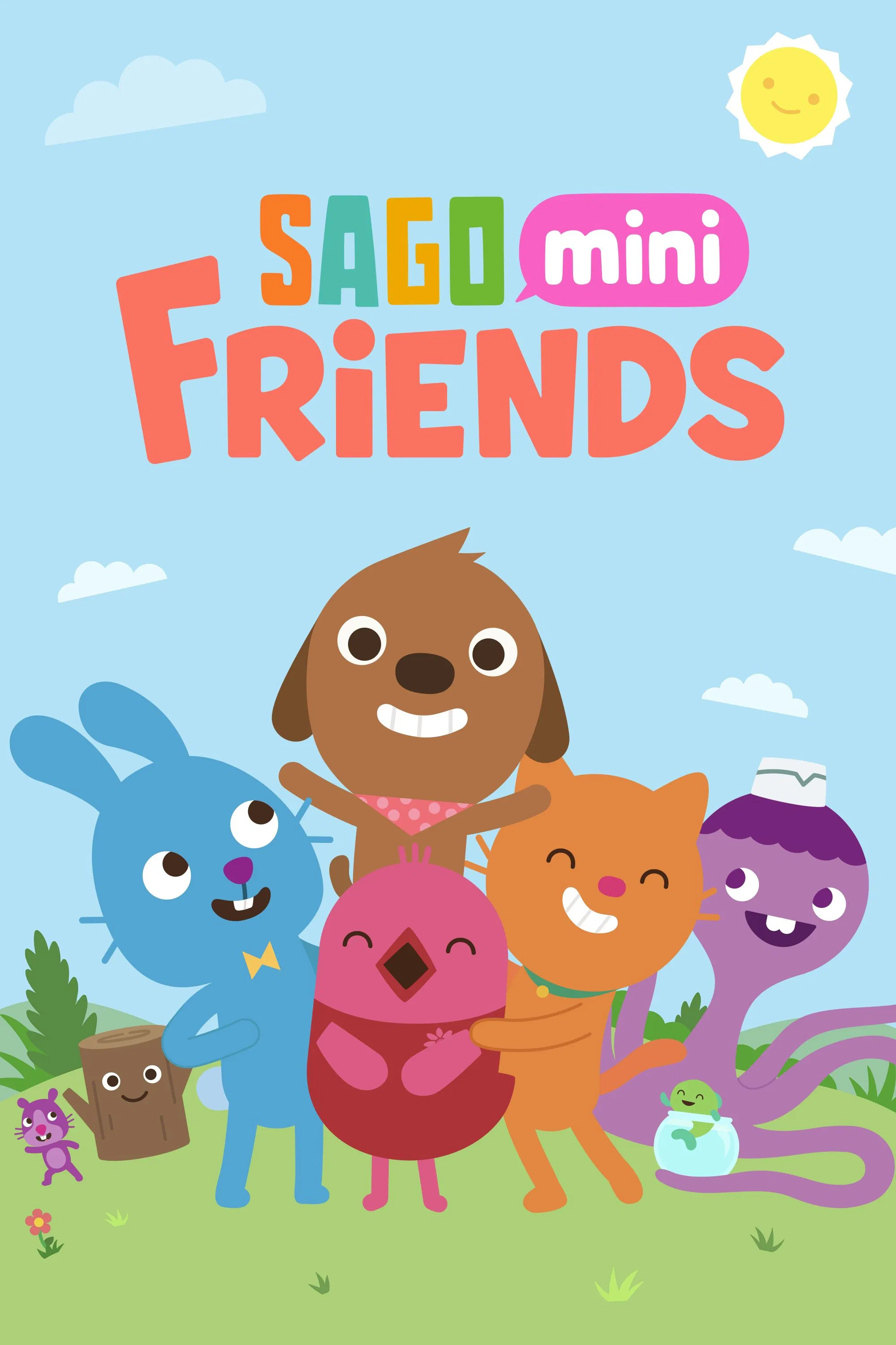 Poster chính thức của phim Phim Thiếu Nhi, Phim Hoạt Hình "Sago Mini Friends" (Sago Mini Friends - 2022).