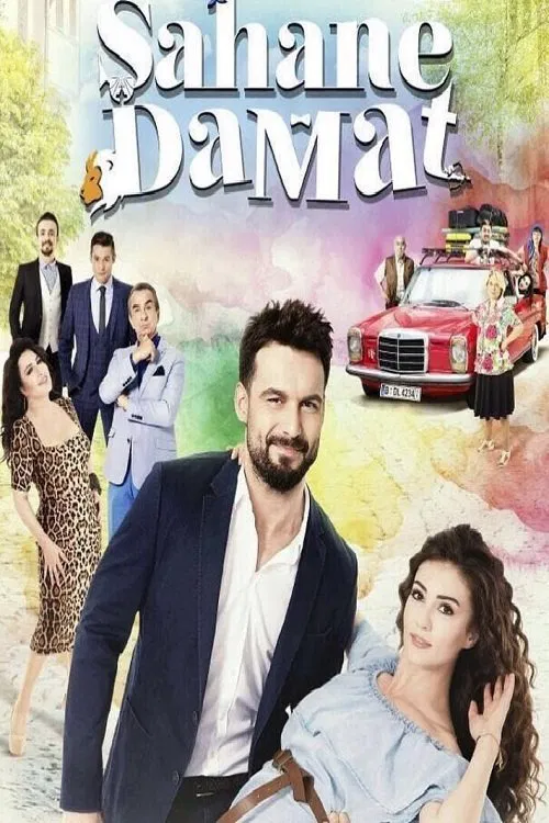 Poster chính thức của phim Phim Hài "Sahane Damat" (Perfect Groom - 2016), với sự tham gia của diễn viên Ali Ersan Duru và Mesut Yılmaz.