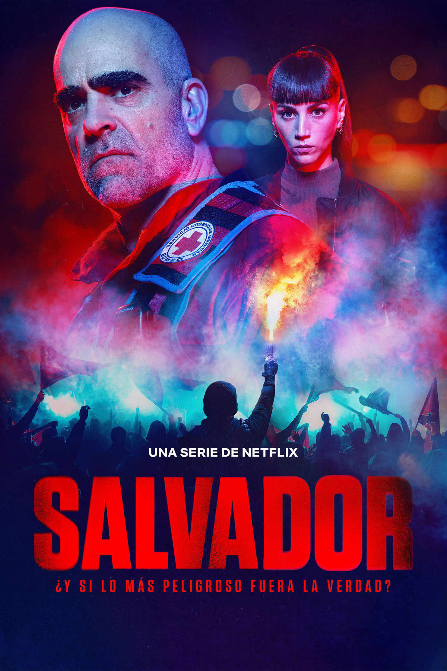 Poster chính thức của phim Phim Tâm Lý, Phim Bí Ẩn "Salvador" (Salvador - 2026), với sự tham gia của diễn viên Luis Tosar và Claudia Salas.