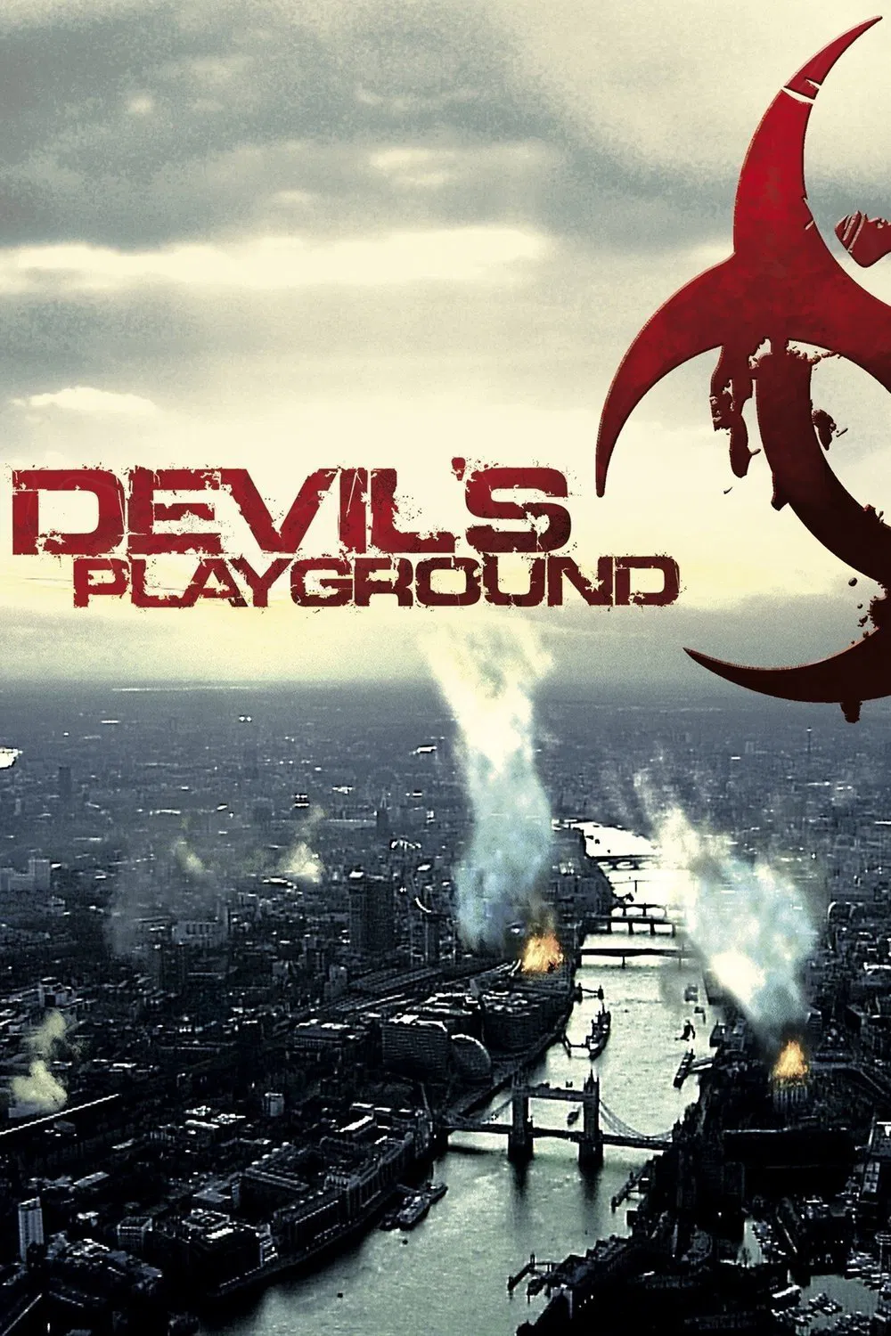 Poster chính thức của phim Phim Kinh Dị, Phim Hành Động "Sân Chơi Của Quỷ" (Devil's Playground - 2010), với sự tham gia của diễn viên MyAnna Buring và Danny Dyer.