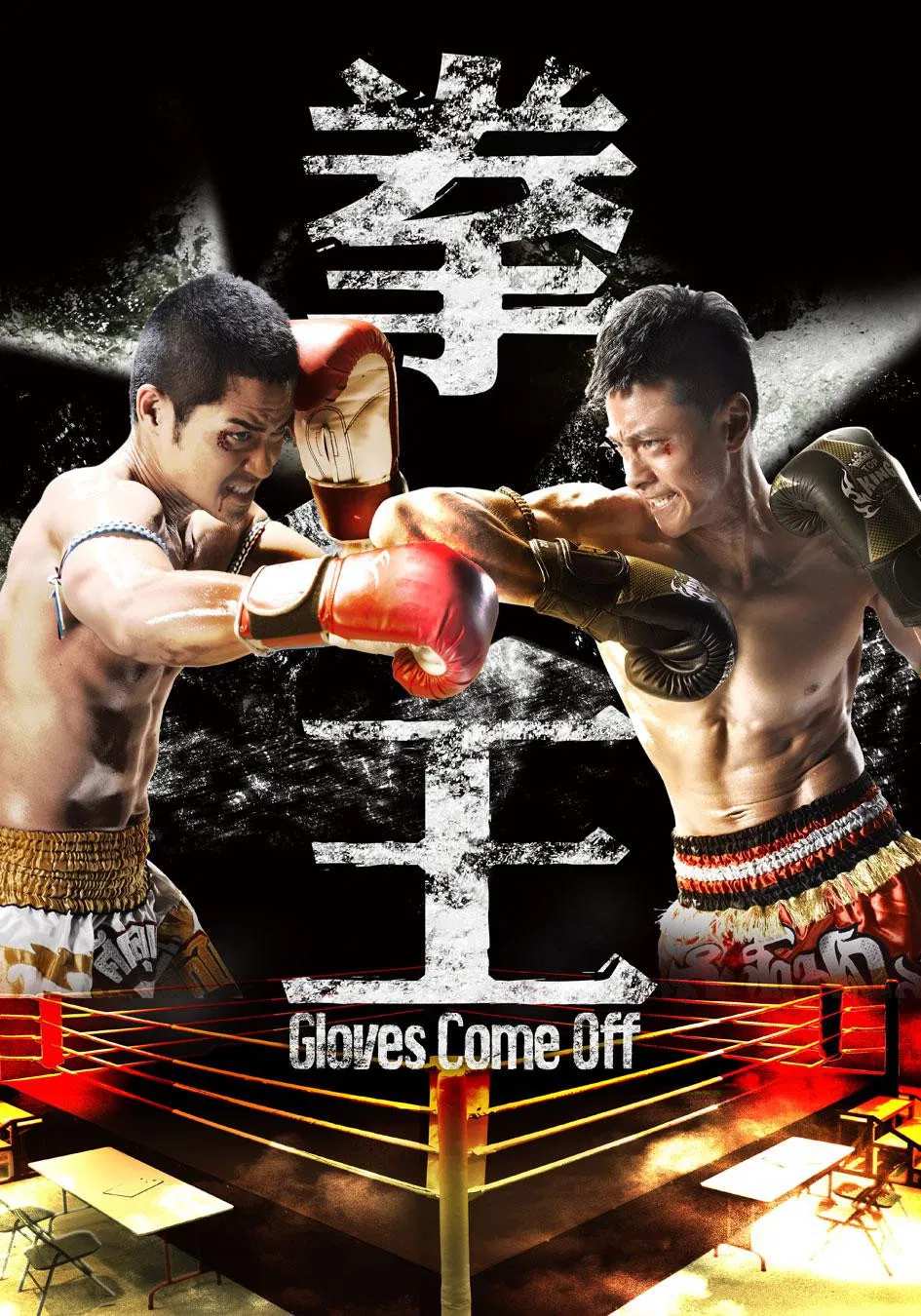 Poster chính thức của phim Phim Tâm Lý, Phim Hành Động & Phiêu Lưu "Sàn Đấu Cuộc Đời - Quyền Vương" (Gloves Come Off - 2012), với sự tham gia của diễn viên Trịnh Gia Dĩnh và Huỳnh Hạo Nhiên.