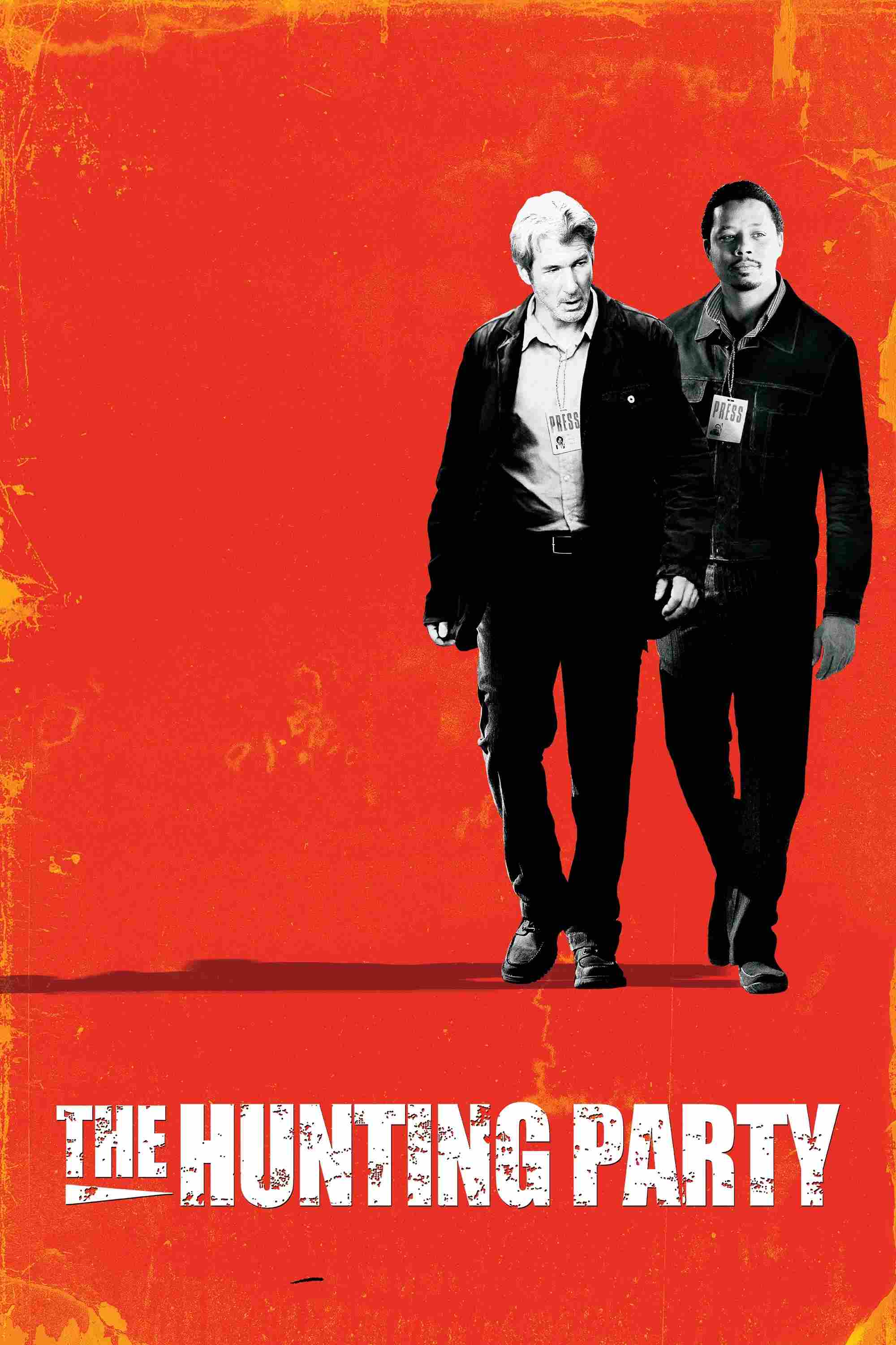 Poster chính thức của phim Phim Hành Động, Phim Phiêu Lưu "Săn Đuổi Mục Tiêu" (The Hunting Party - 2007), với sự tham gia của diễn viên Richard Gere và Terrence Howard.