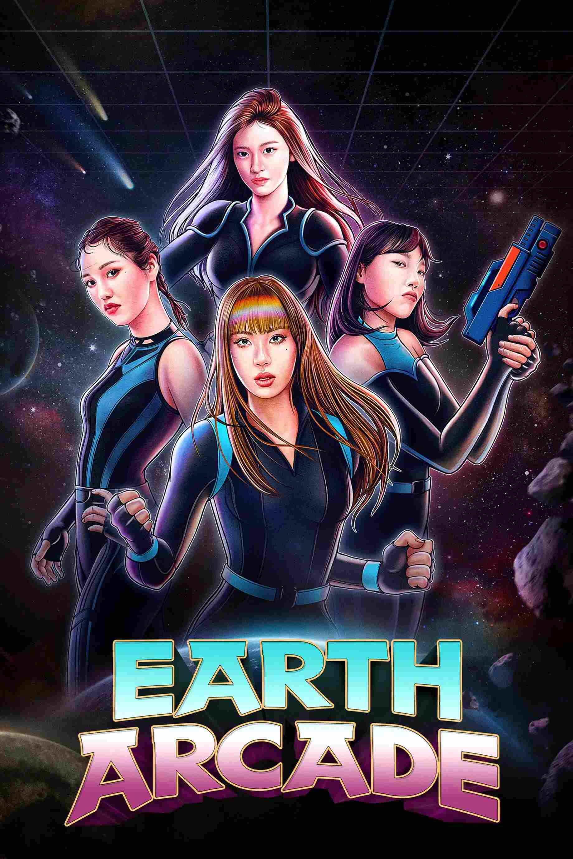 Poster chính thức của phim Phim Hành Động & Phiêu Lưu, Phim Hài "Săn Lùng Thỏ Ngọc (Mùa 3)" (Earth Arcade - 2022), với sự tham gia của diễn viên ANYUJIN và Mimi.