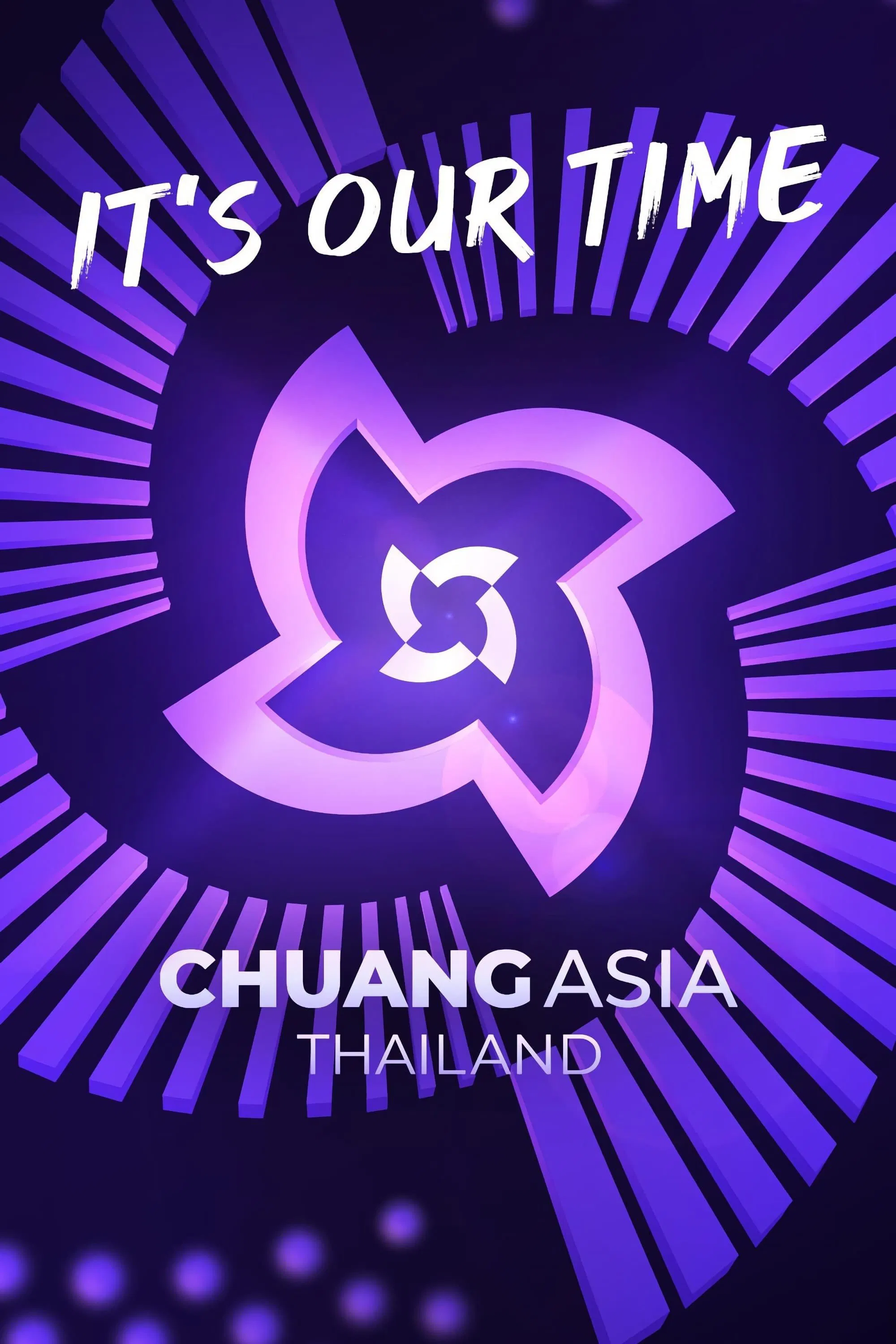 Poster chính thức của phim Truyền Hình Thực Tế "Sáng Tạo Doanh Châu Á (Phần 2)" (CHUANG ASIA - 2024), với sự tham gia của diễn viên Kōshin Komatsu và The8.
