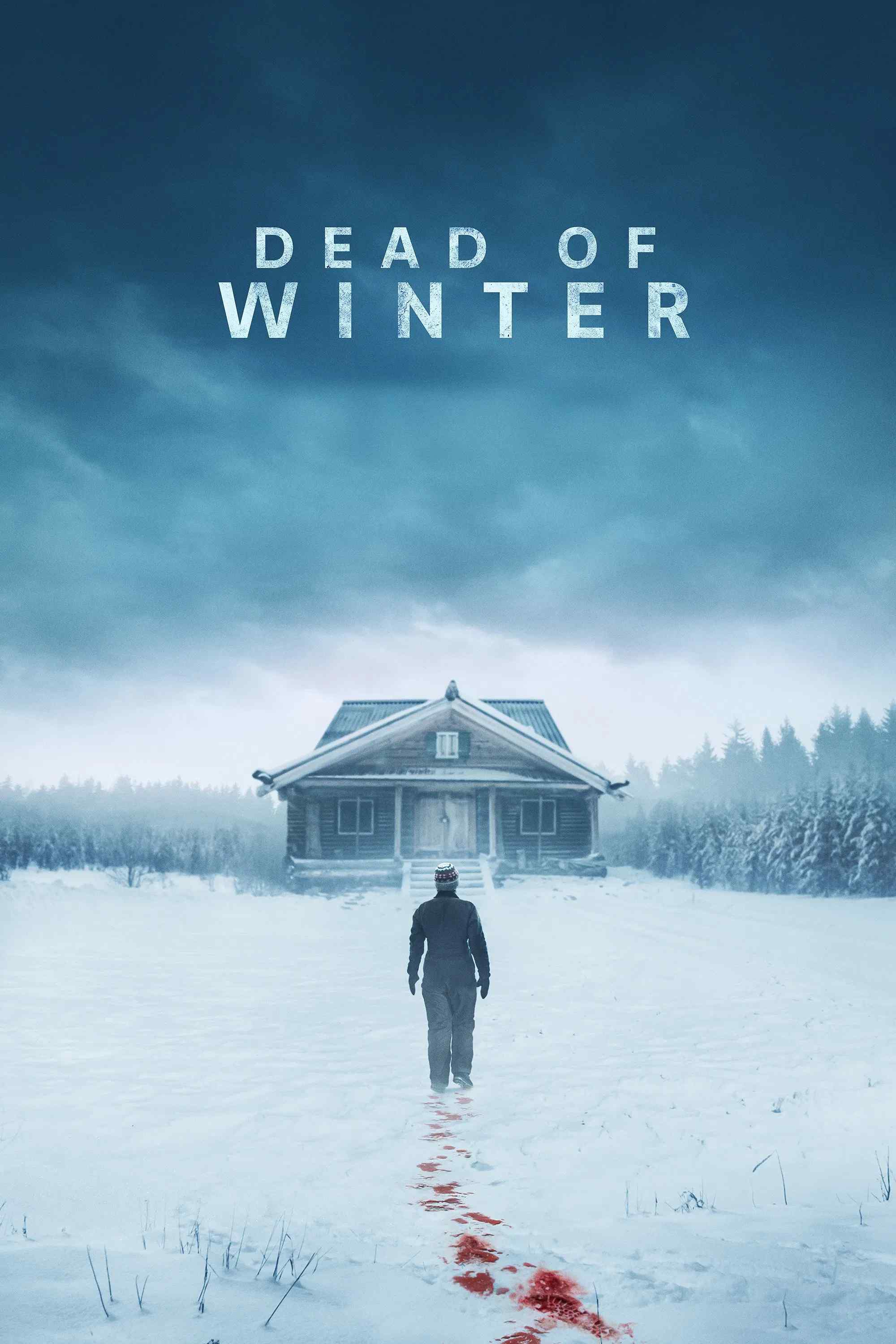 Poster chính thức của phim Phim Giật Gân "Sát Nhân Giữa Trời Đông" (Dead of Winter - 2025), với sự tham gia của diễn viên Emma Thompson và Judy Greer.