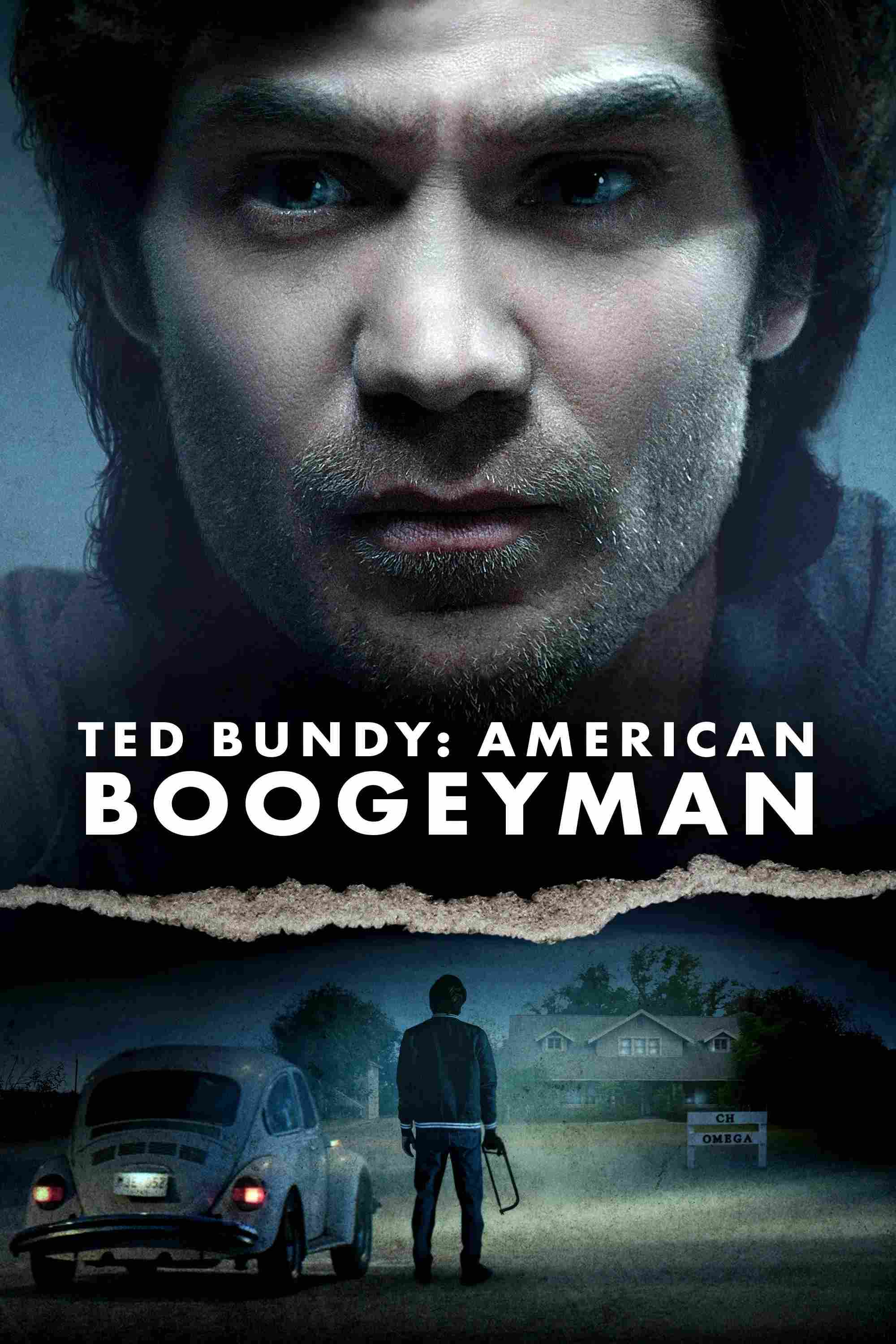 Poster chính thức của phim Phim Giật Gân, Phim Hình Sự "Sát Nhân Kinh Hoàng" (Ted Bundy: American Boogeyman - 2021), với sự tham gia của diễn viên Chad Michael Murray và Holland Roden.